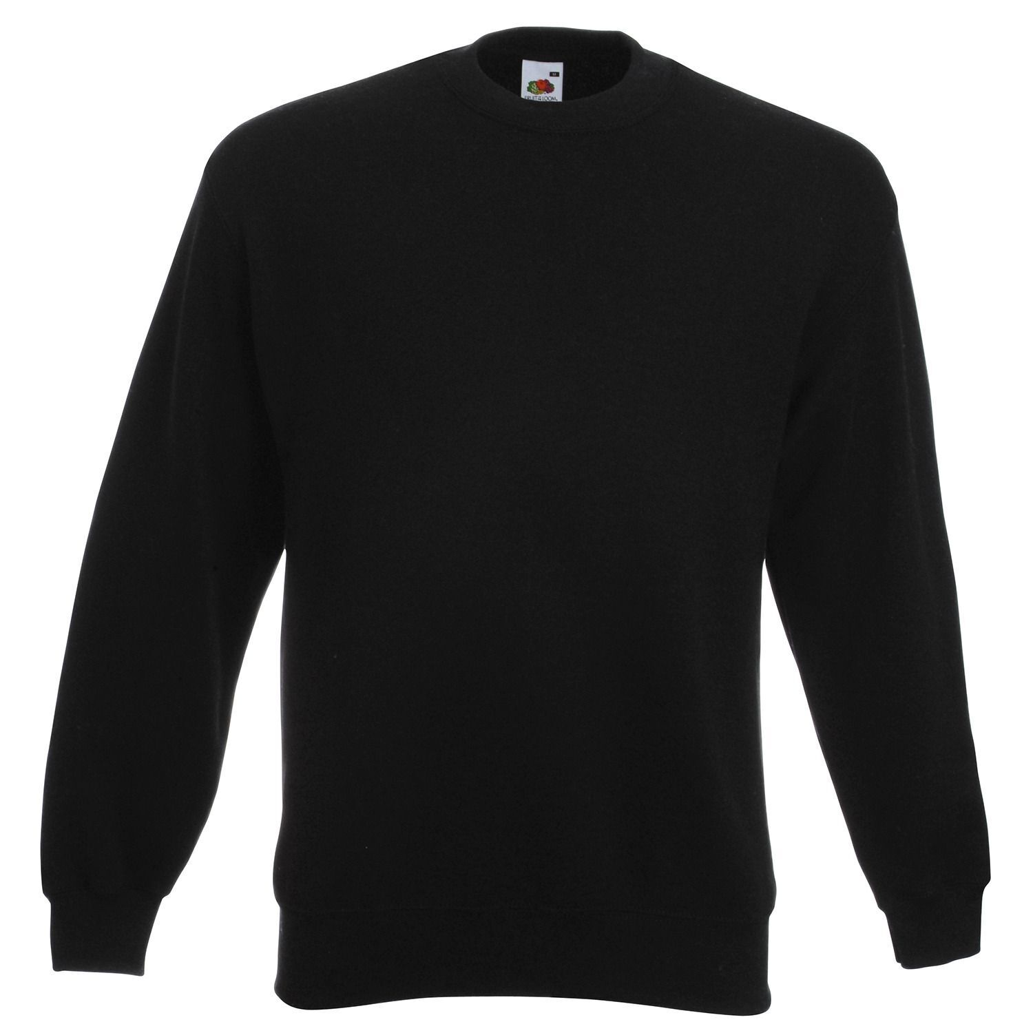 Thumbnail - Fruit of the Loom - "Classic 80/20" Sweatshirt für Herren (Schwarz)