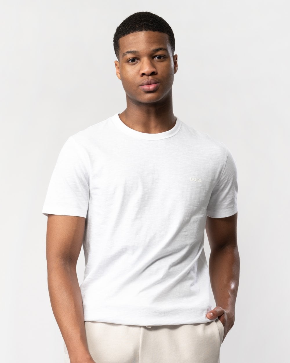 Thumbnail - BOSS Orange Tegood Herren Rundhals-T-Shirt