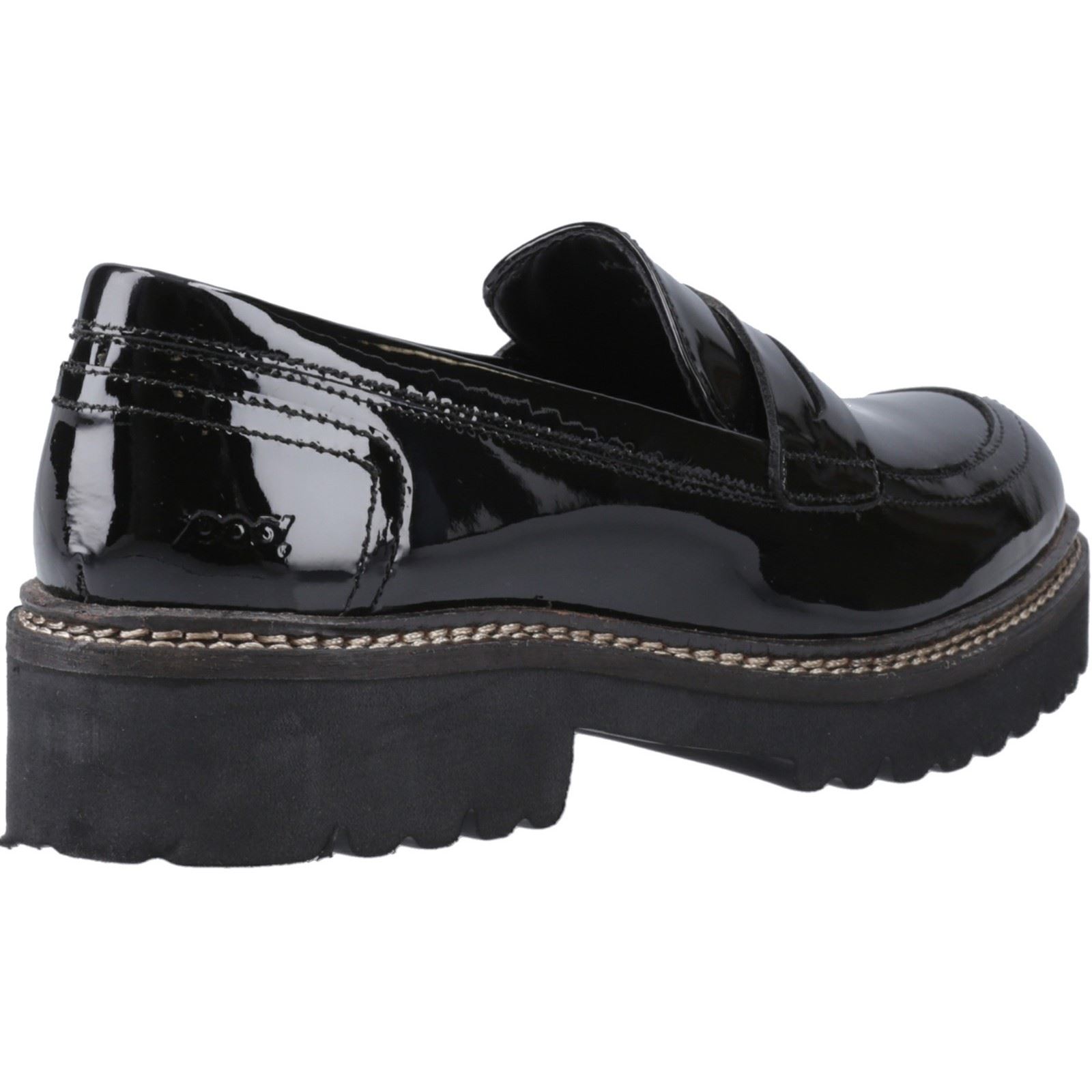 Pod Kenny Leather Women's Black Patent Loafers – bild 2