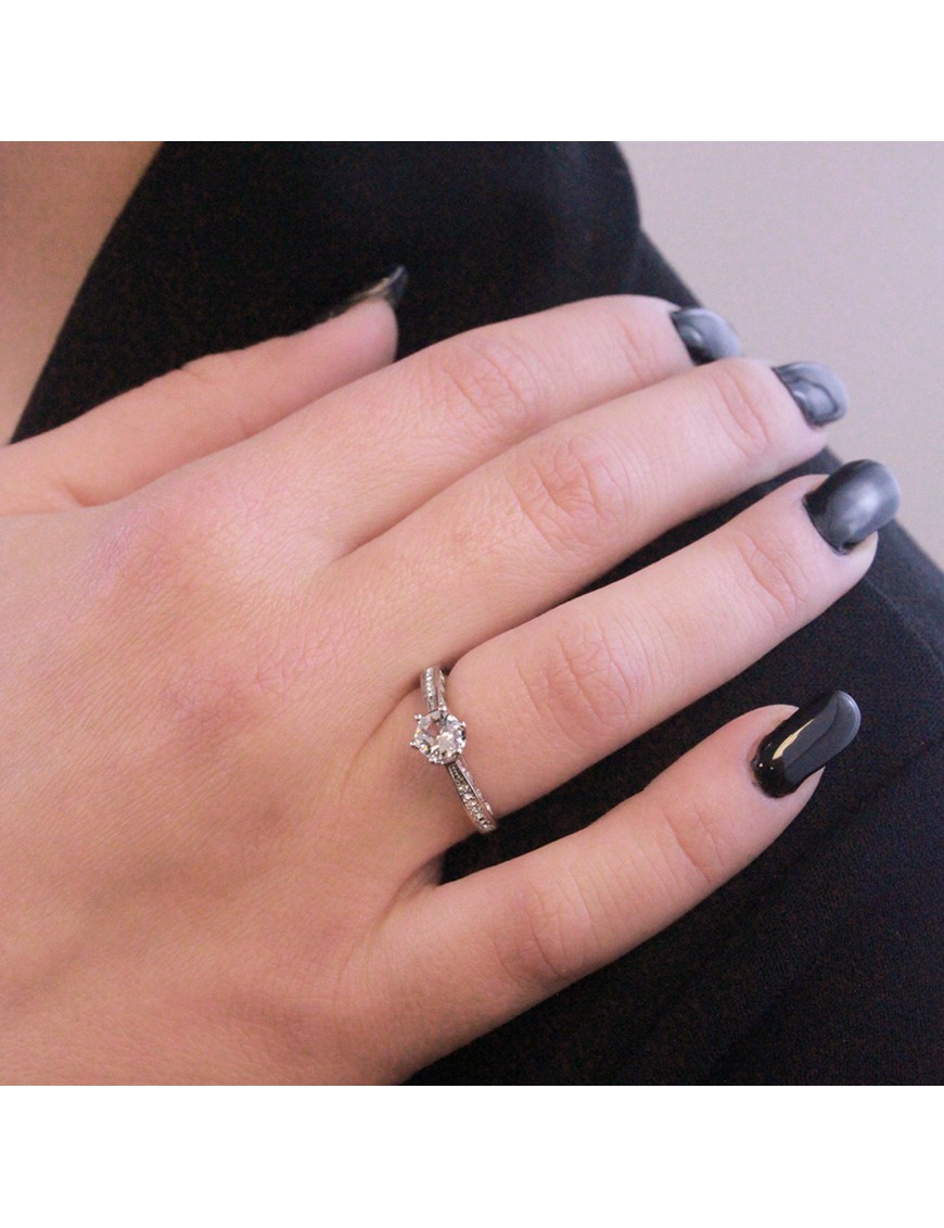 MYC Paris Destiny Ring Silver och kristall dam – bild 2
