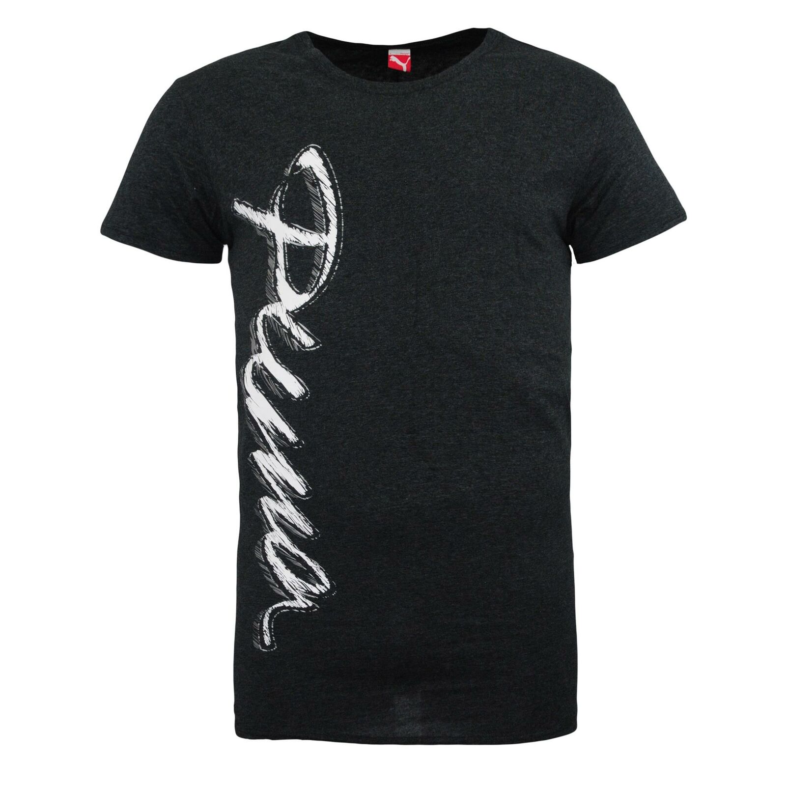 Thumbnail - Puma Womens Oversize Kurzärmel-T-Shirt Grafik Tee Charcoal 822354 02 S