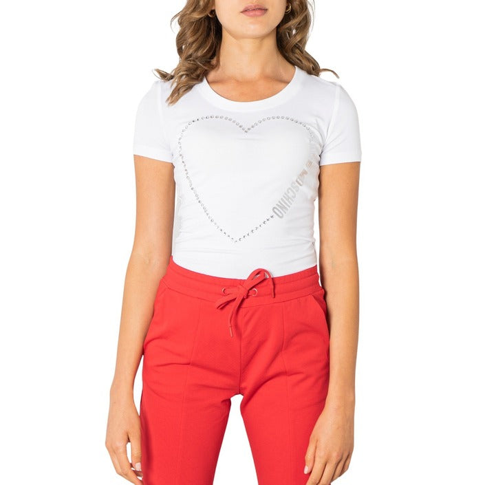 Thumbnail - Love Moschino Damen T-Shirt in Weiß