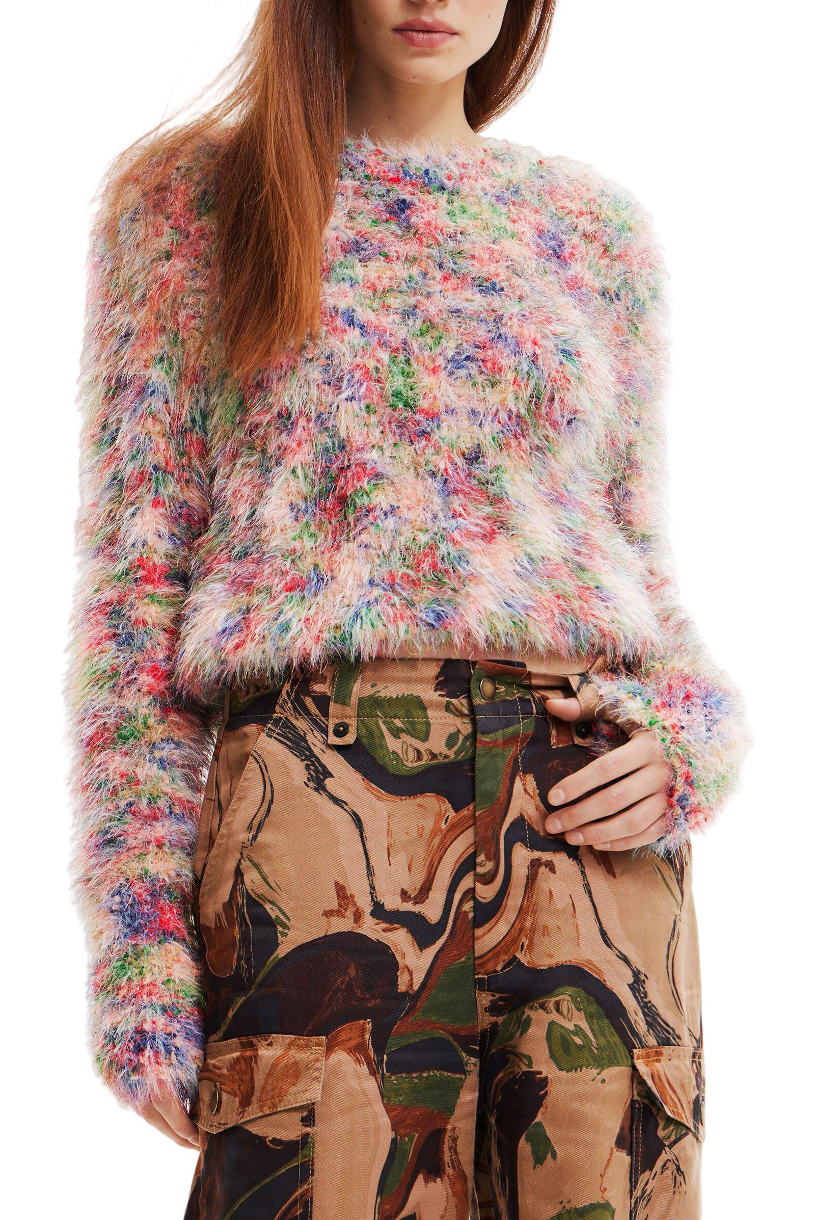 Thumbnail - Desigual Damen Strickkleidung in Multicolor