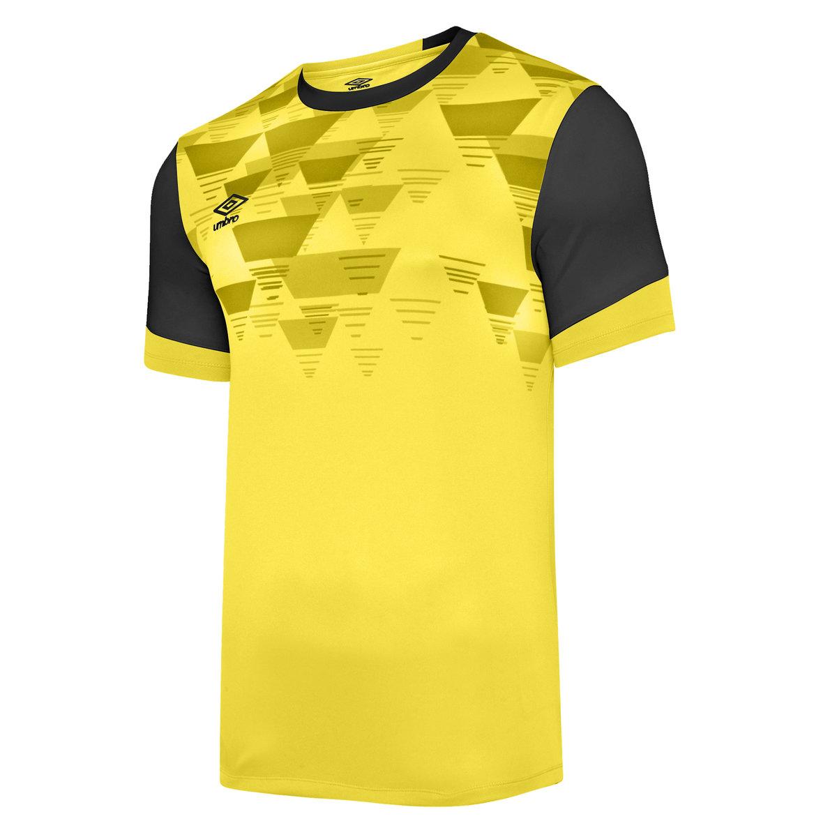 Thumbnail - Umbro Herren Vier Trikot (Blazing Yellow/Carbon)