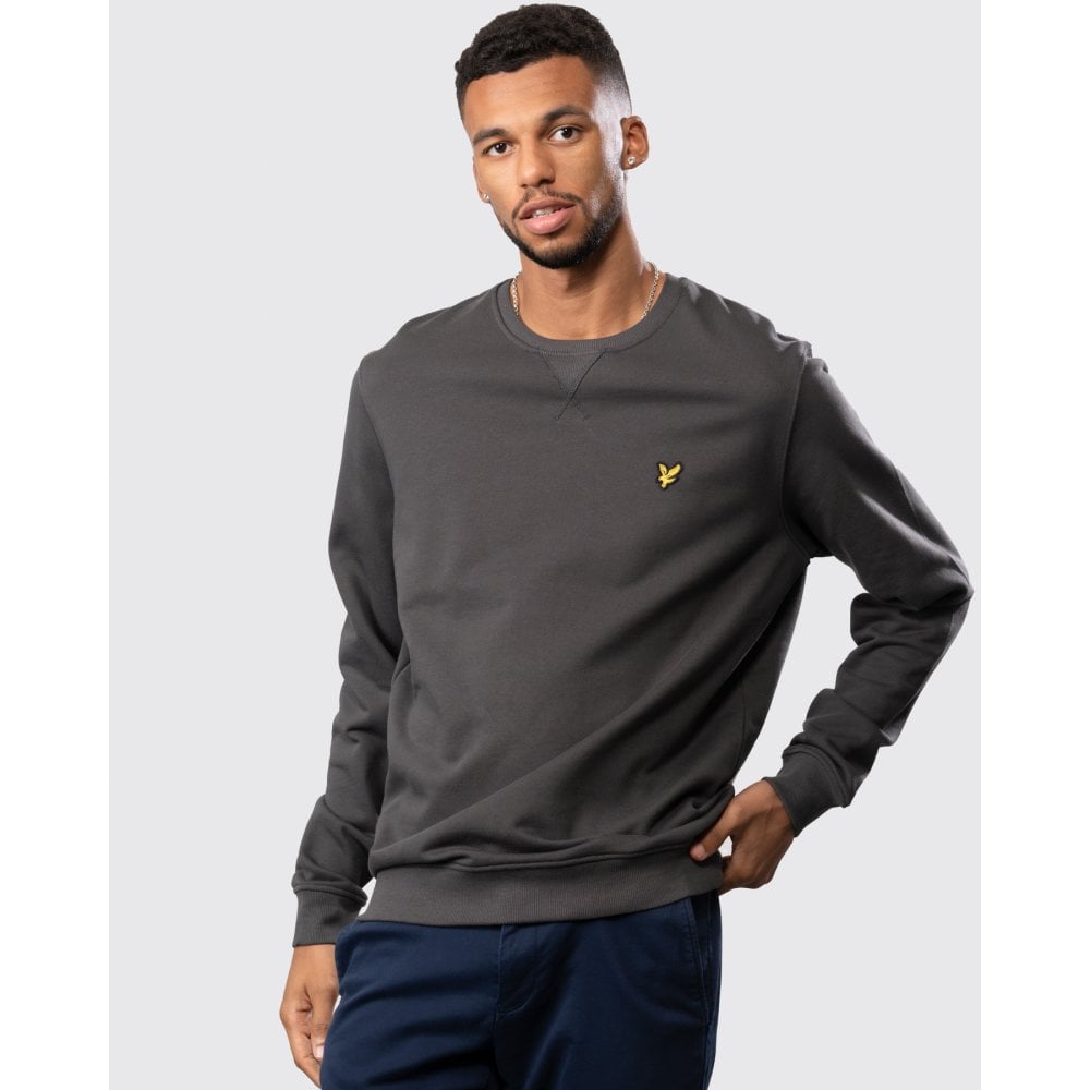 Lyle & Scott Lyle And Scott Crew Neck Sweatshirt i ekologisk bomull för män herr – bild 2