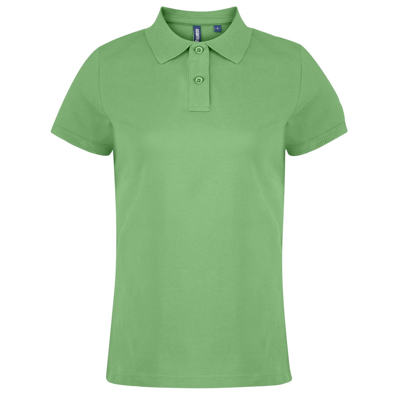 Thumbnail - Asquith & Fox - Unifarbenes Poloshirt - Damen (Limettengrün)