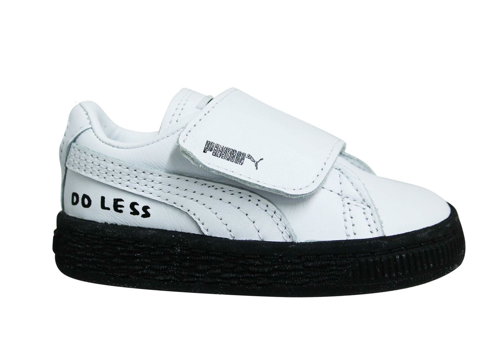 Puma x Shantell Martin Basket Strap Kids Hook & Loop Kleuters Trainers 365715 01