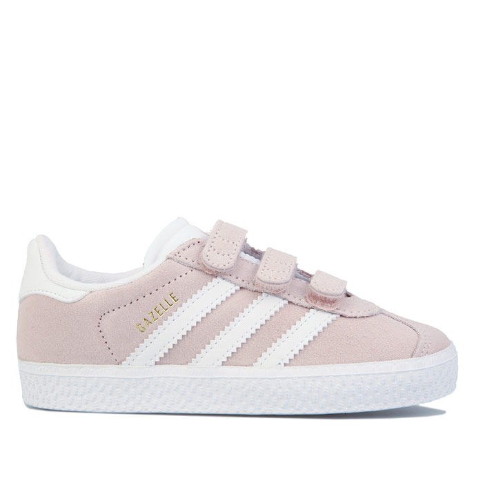 Girl's adidas Originals Infant Gazelle CF Trainers in Pink