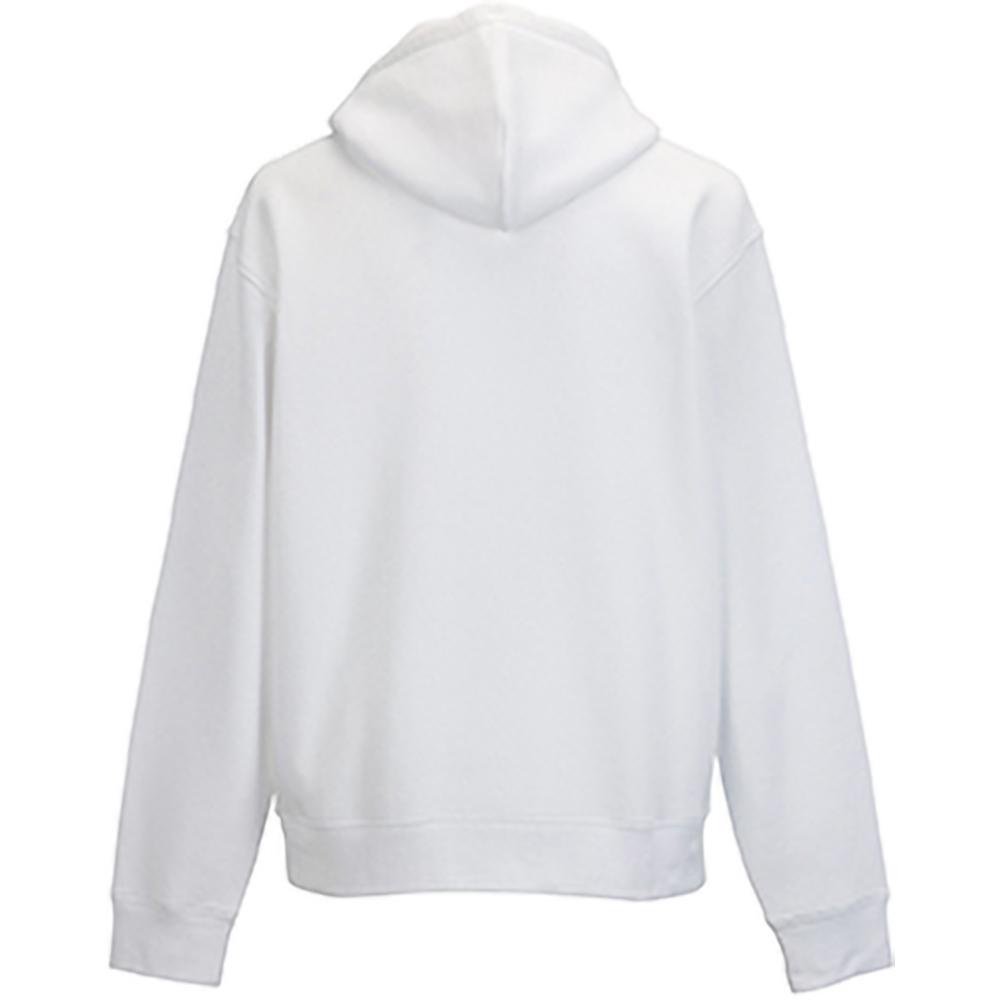 Russell Athletic Russell Mens Authentic Hooded Sweatshirt / Hoodie (Vit) herr – bild 2