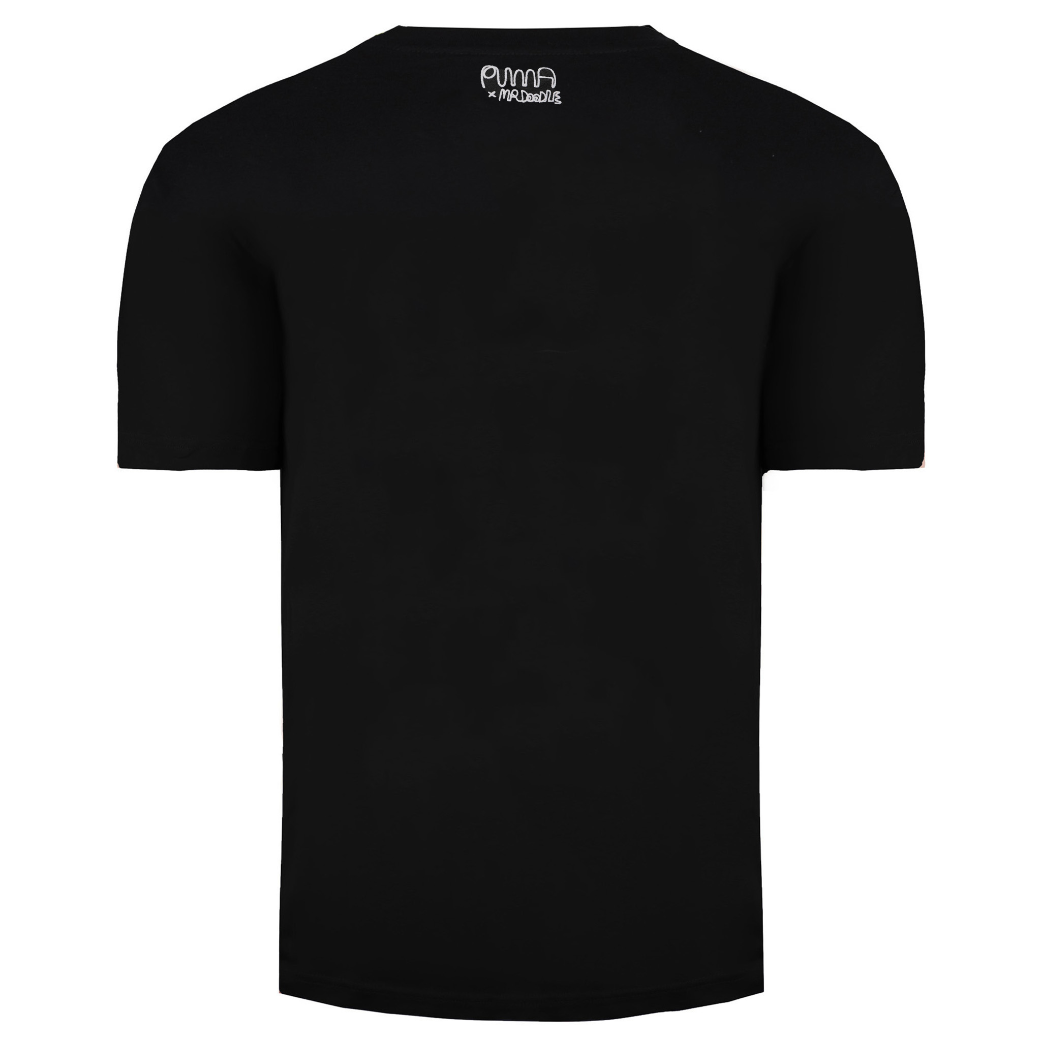 Puma x Mr Doodle Kortärmad Crew Neck Svart T-shirt för herrar 530650 01 – bild 2