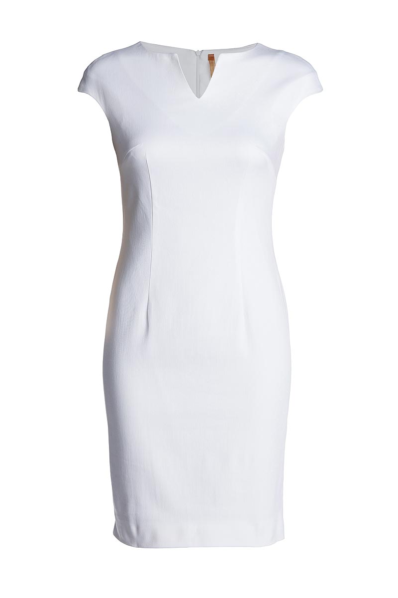 Witte Mouwloze Jurk