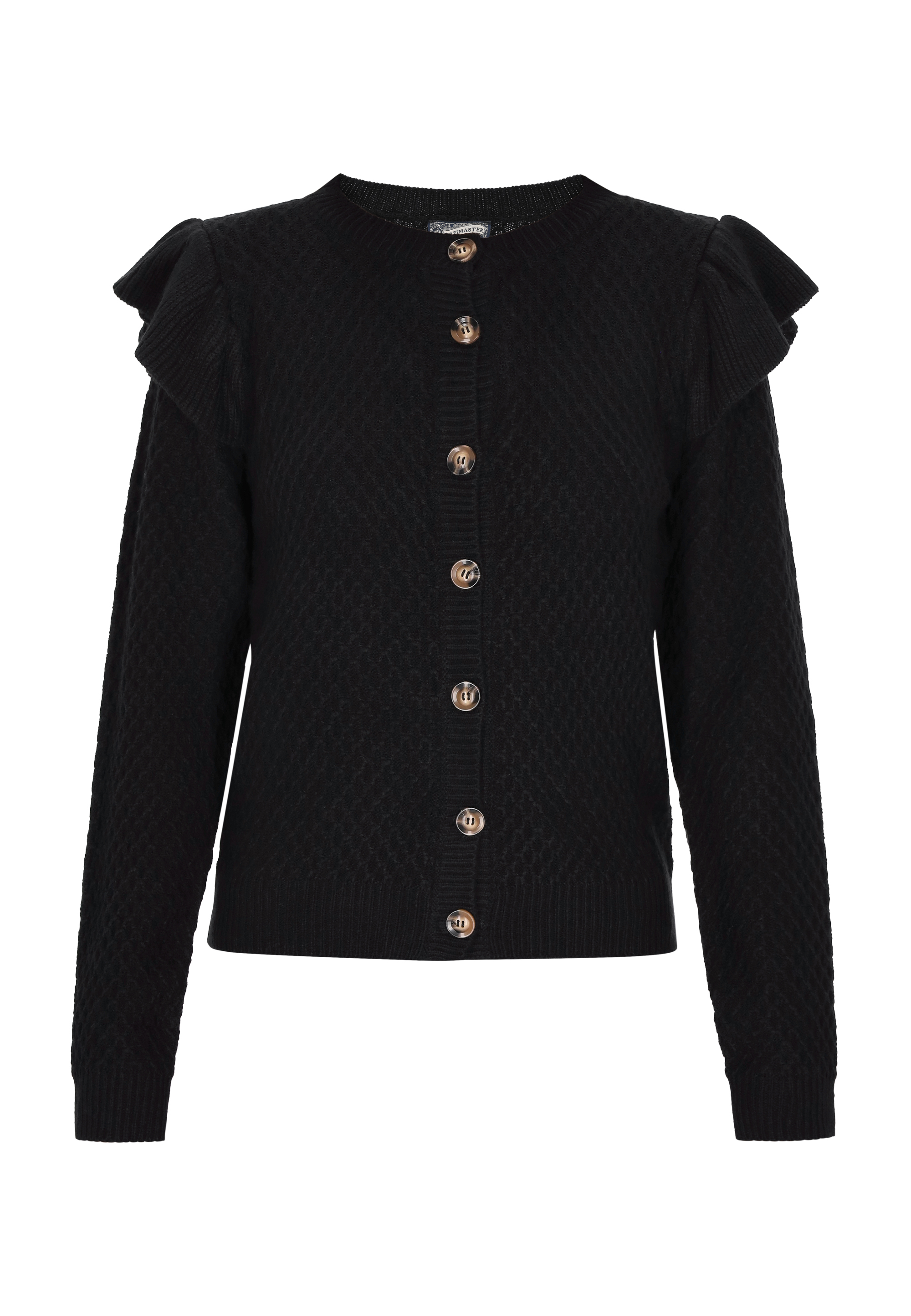 Thumbnail - Dreimaster Cardigan Damen Schwarz