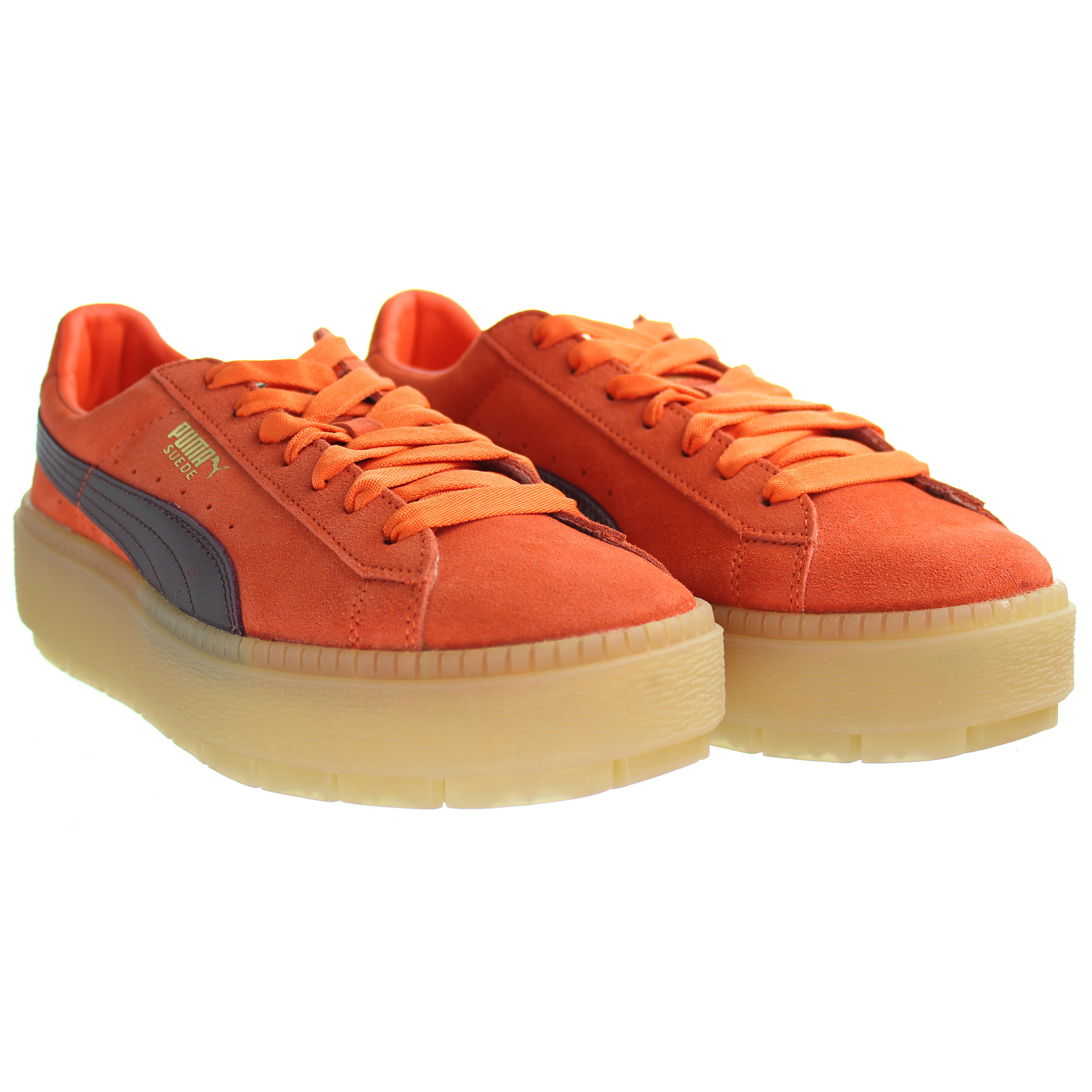 Puma Platform Trace Block Orange Damskor Träningsskor – bild 2