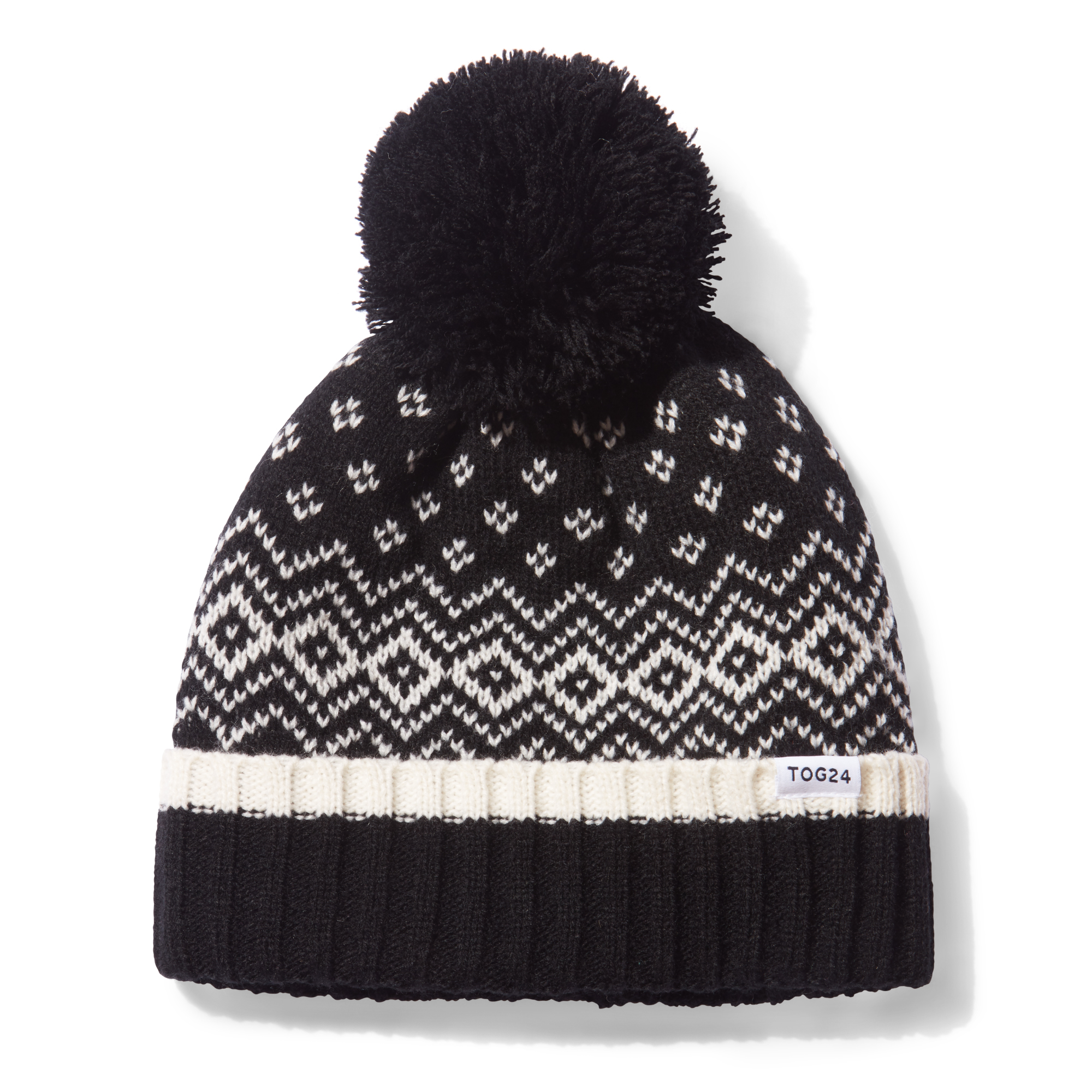TOG24 Unisex Cawley Knit Hat Black - One Size