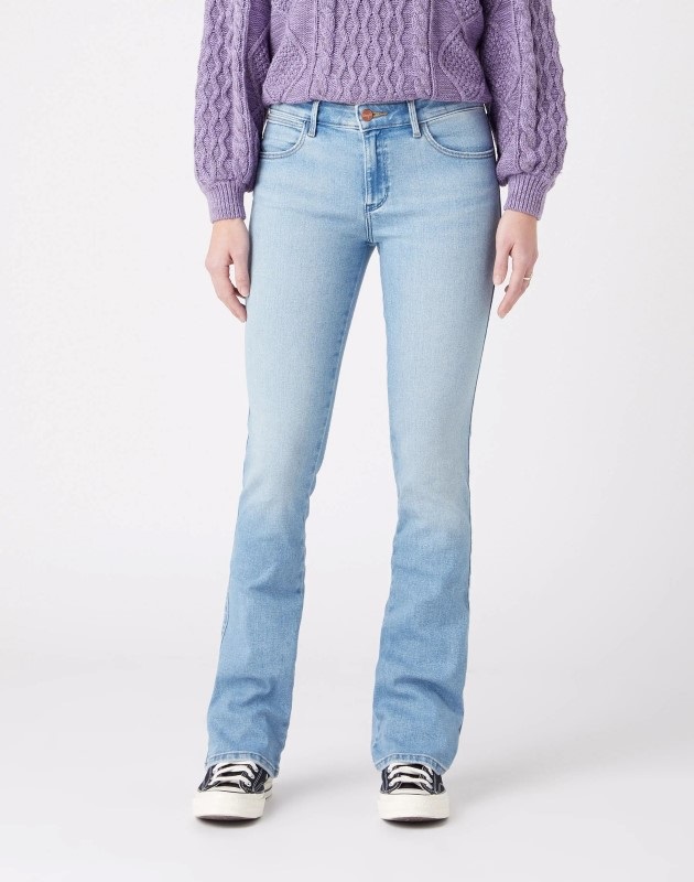 Thumbnail - Wrangler - Bootcut - White Noise