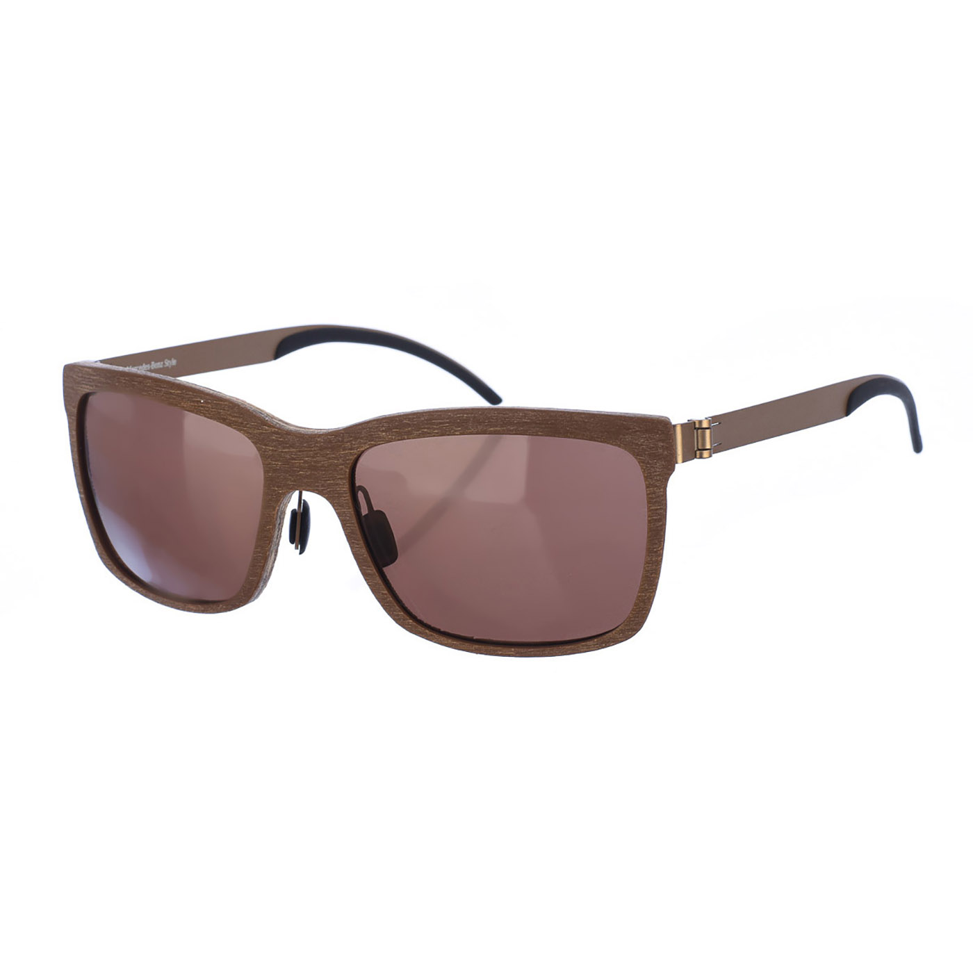 Mercedes Benz M3019 Mens rectangular shaped acetate sunglasses - Multicolour - One Size