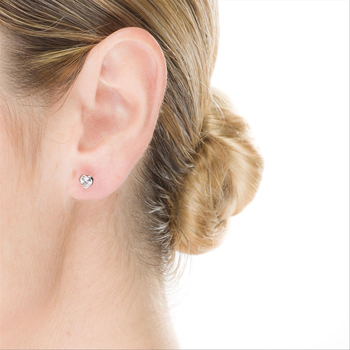 Luxenter goth-örhängen i 925 sterling silver och rodiumpläterade briljanta kubiska zirkoner dam – bild 2