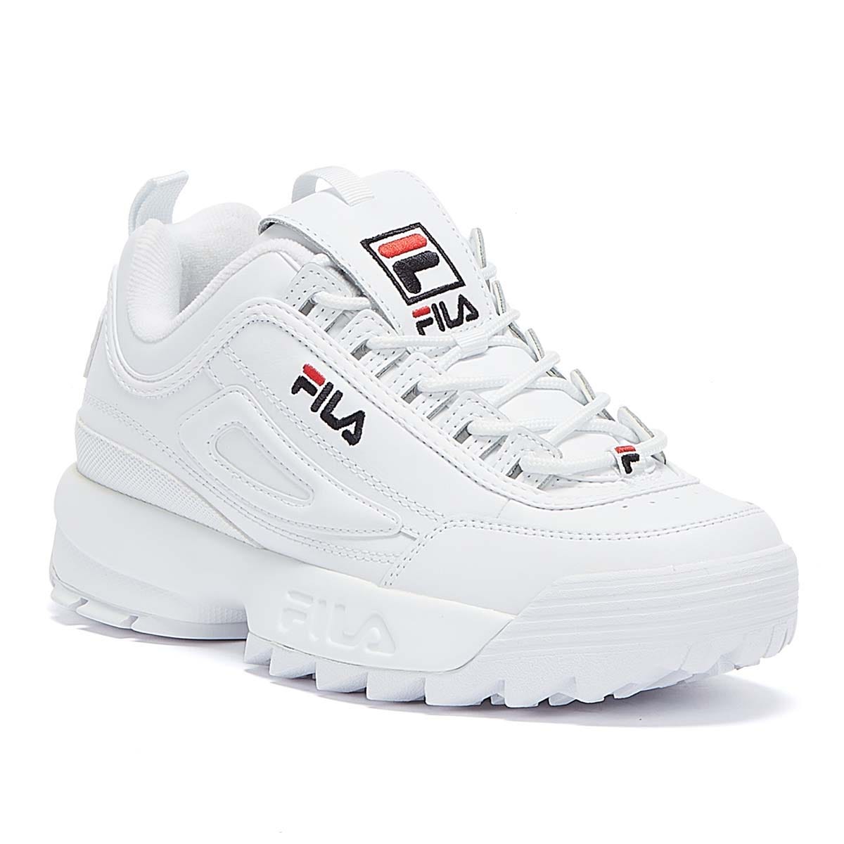 Fila Herr Dam Disruptor II Premium Träningsskor (Vit) – bild 2