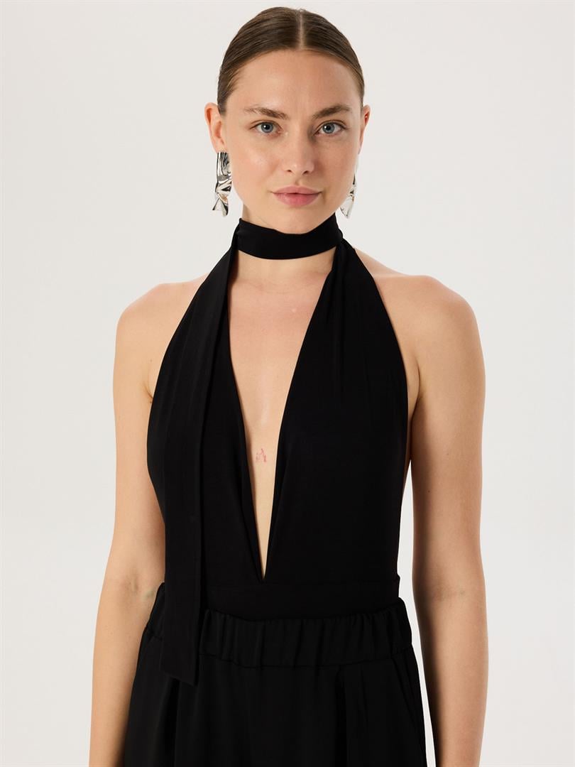 Iconisches Tiefgeschnittenes Body Suit