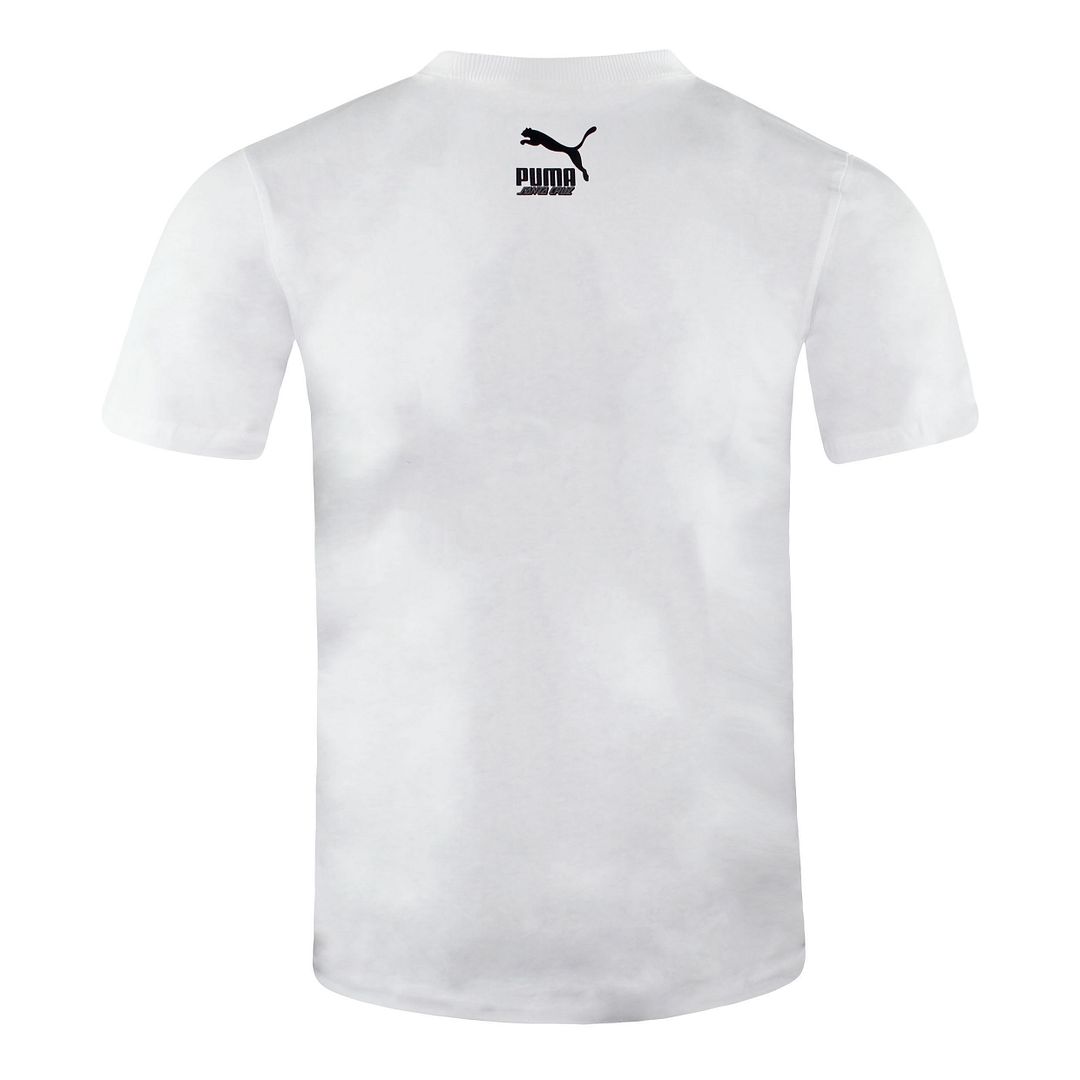 Puma x Santa Cruz Kortärmad Crew Neck Vit T-shirt för herrar 532243 02 – bild 2