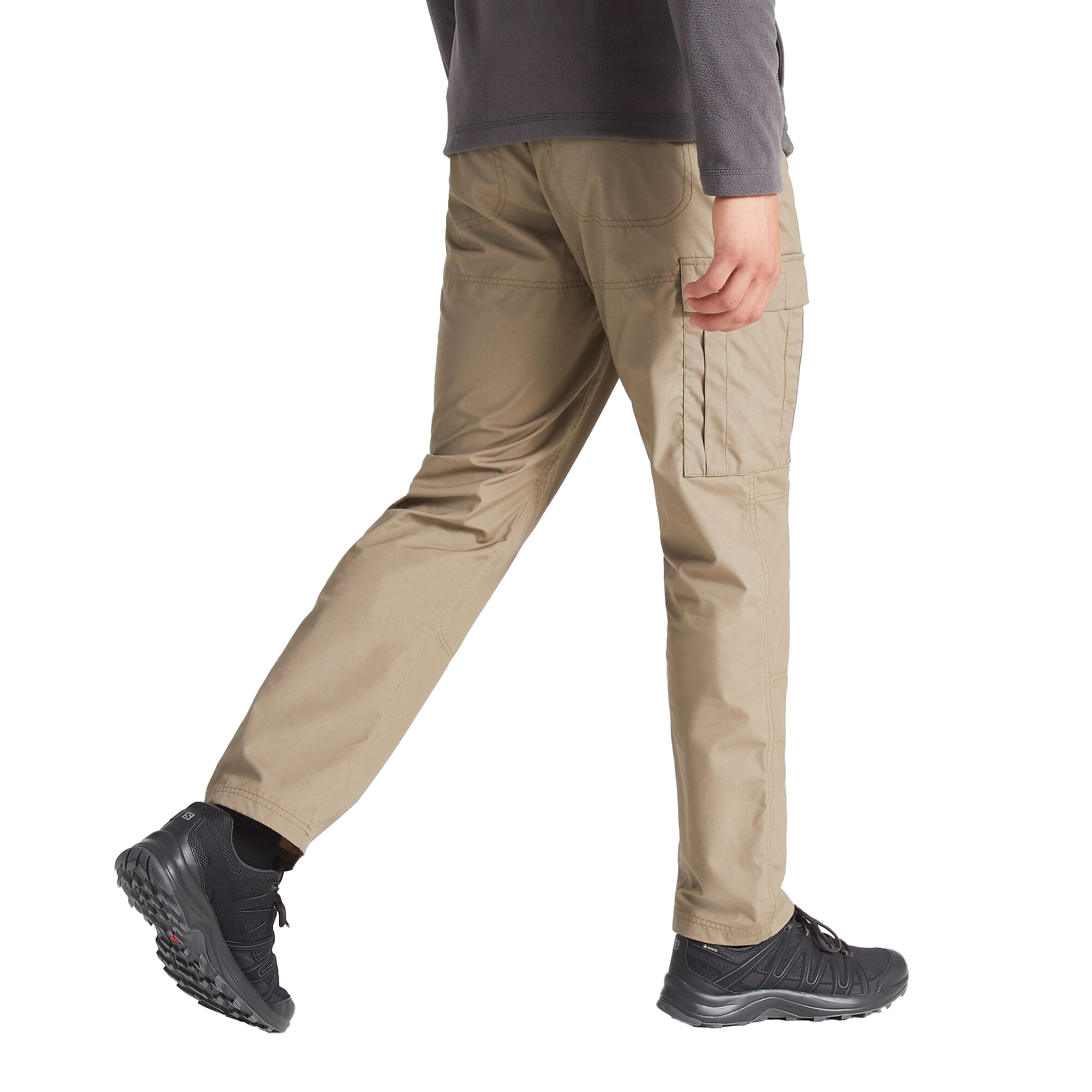 Craghoppers Mens Expert Kiwi Tailored Cargo Byxor (Pebble Brown) herr – bild 2