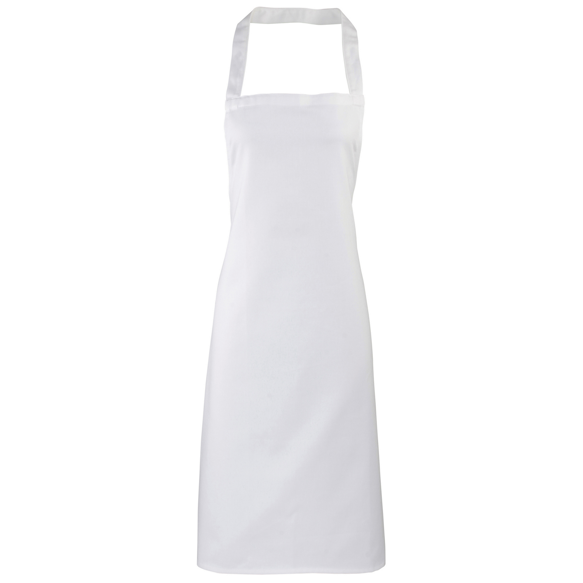 Premier Ladies/Womens Slim Apron (ohne Tasche) (2er-Pack) (Weiß)