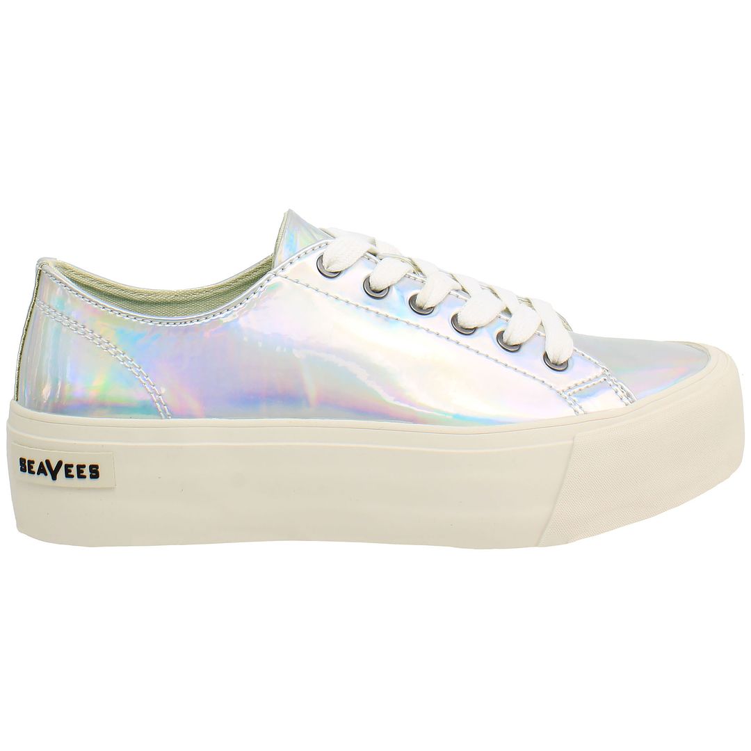 Thumbnail - Seavees Monterey Plattform Sun Valley Damen Silber Schuhe