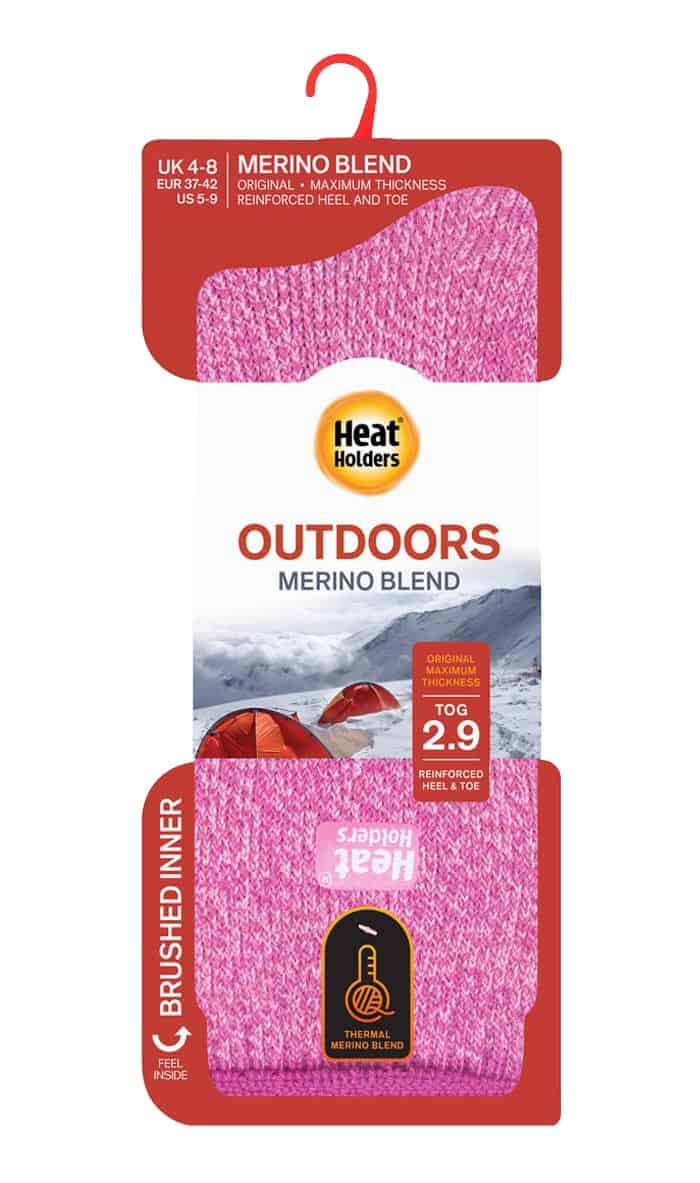 Heat Holders Ladies Tjocka Förstärkta 2.9 TOG Vintervarma Termiska Strumpor i Merinoull dam – bild 2