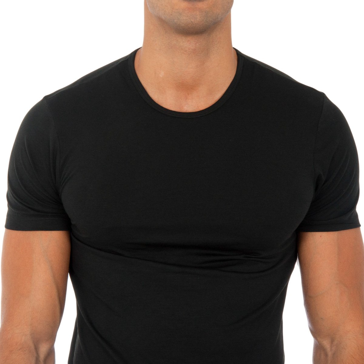 Abanderado Kortärmad Cotton Thermal Tech 041Y t-shirt för män herr – bild 2