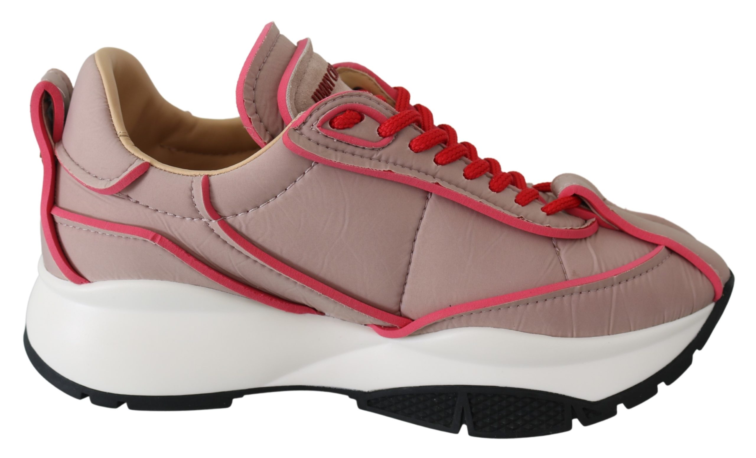 Thumbnail - Jimmy Choo Damen Raine Ballett Rosa/Rot Turnschuhe