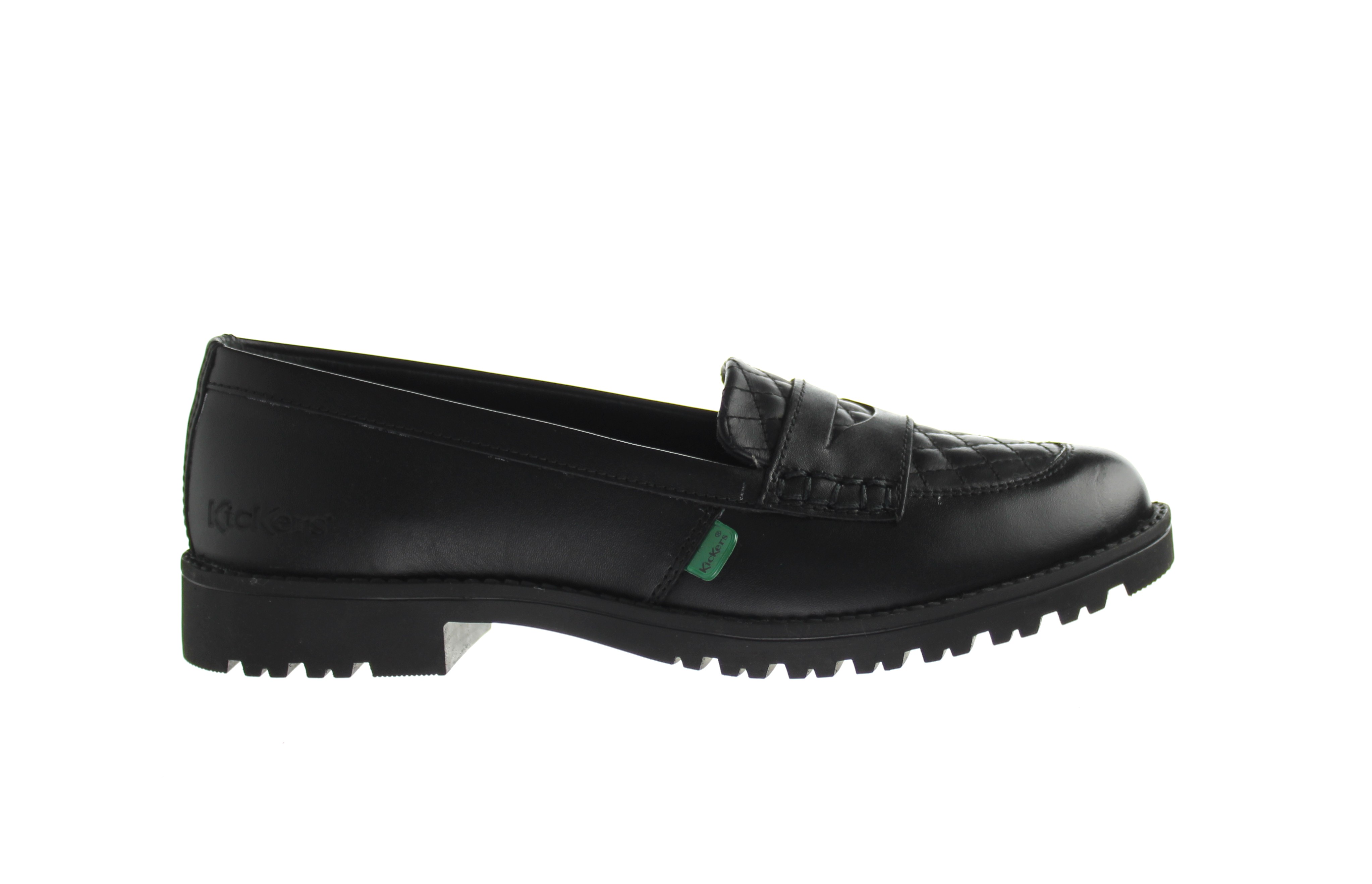 Thumbnail - Kicker Lachly Quilt Loafer Damen schwarze Schuhe