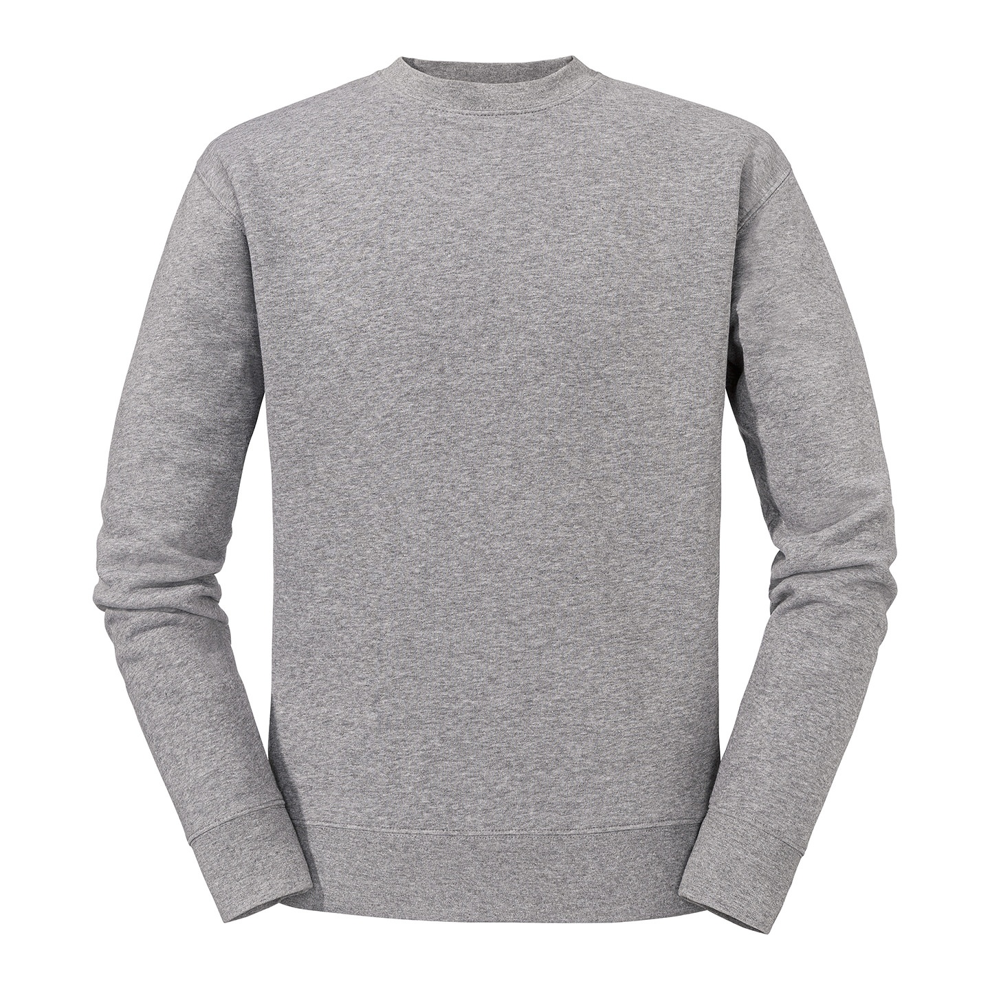 Russell Athletic Mens Set-in Sweatshirt (Sport Heather) - Grey - Size Small