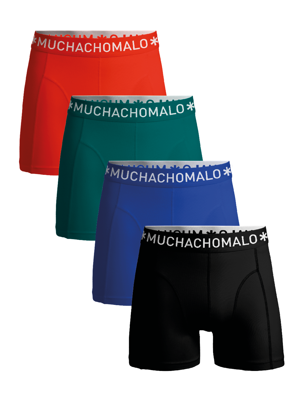 Thumbnail - Muchachomalo Herren Boxershorts – 4 Stück – Herren Unterhosen