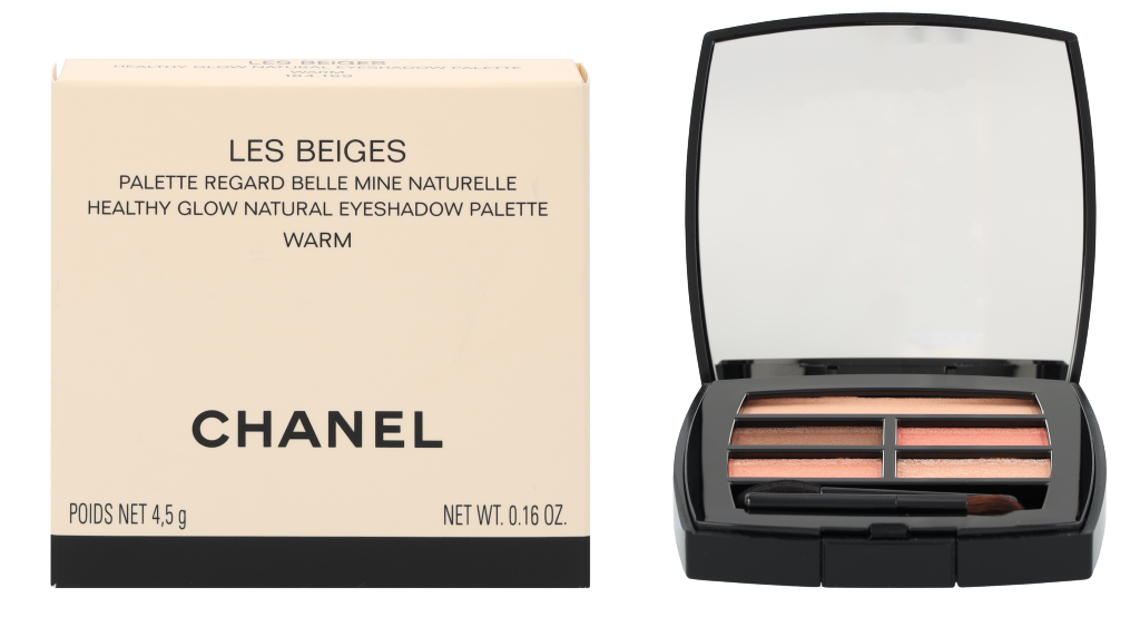 Chanel Les Beiges Healthy Glow Natural Eyeshadow Palette.
