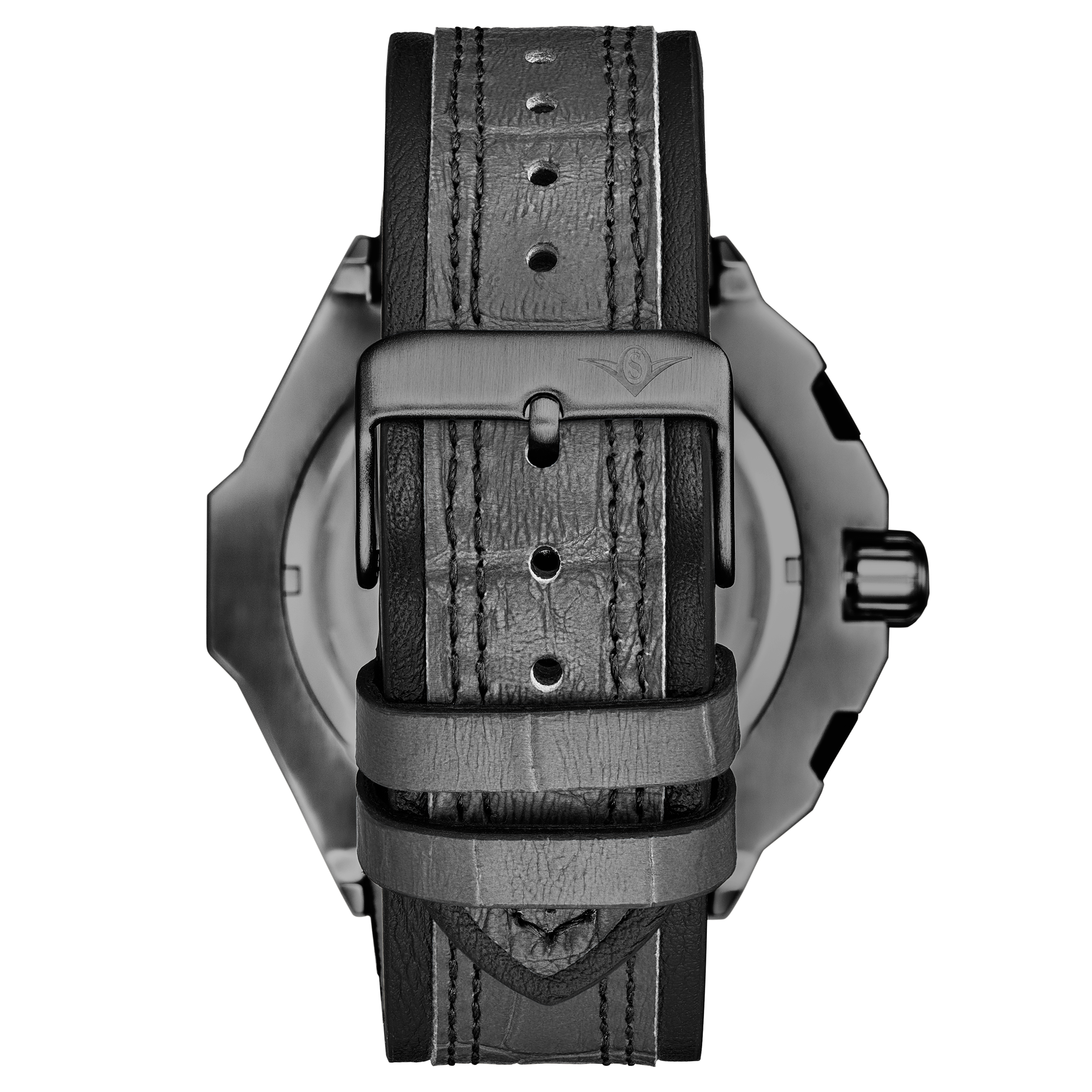 Stührling APO Chrono X 1018 44 mm klocka herr – bild 2