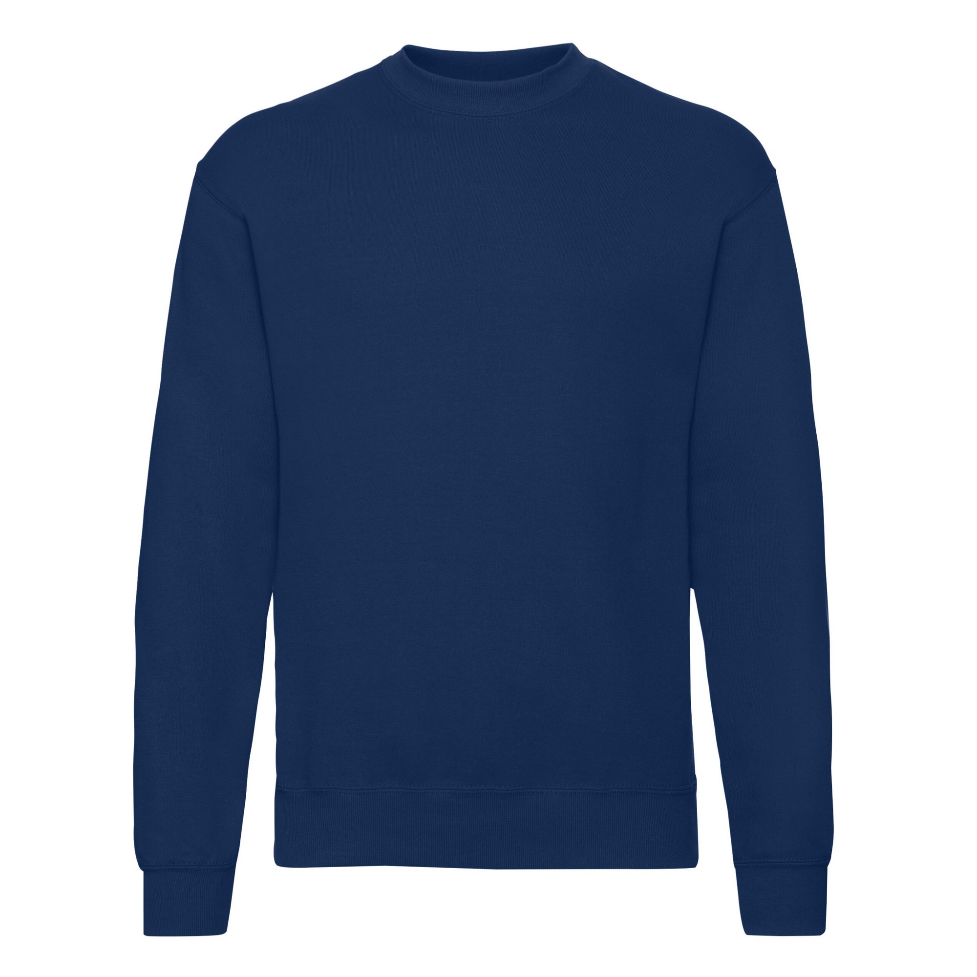 Thumbnail - Fruit Of The Loom Herren Klassik Drop Schulter Sweatshirt (Marineblau)
