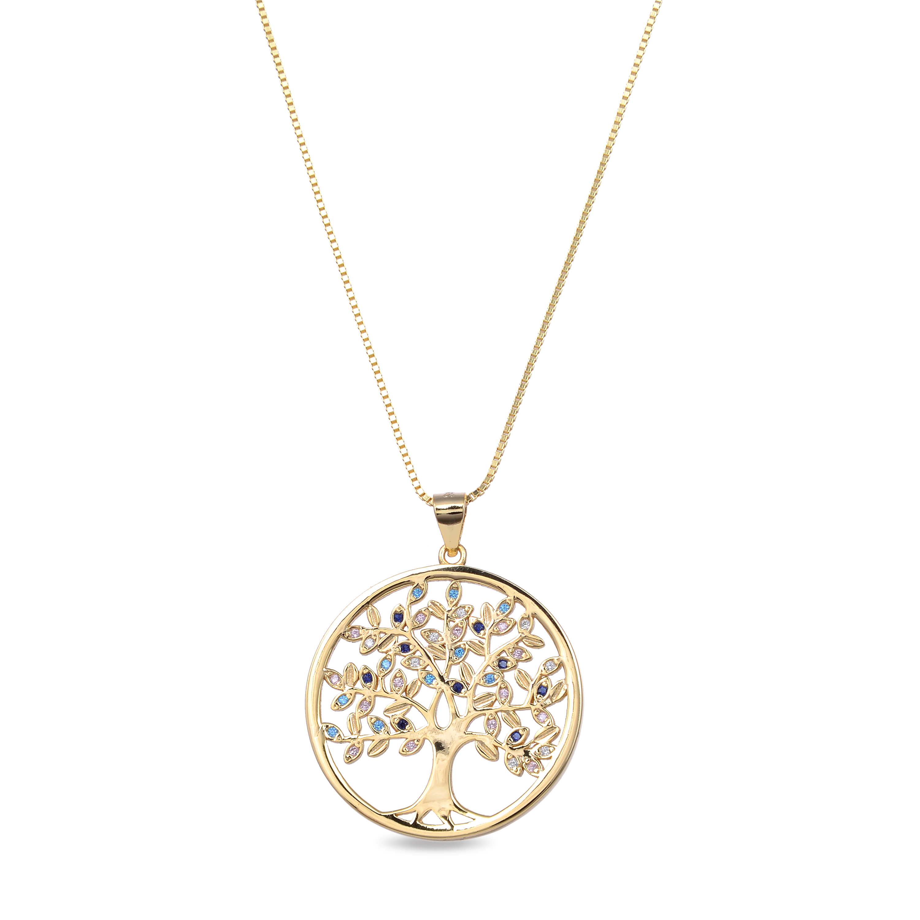 Luxenter Apriu-Halskette aus Sterlingsilber