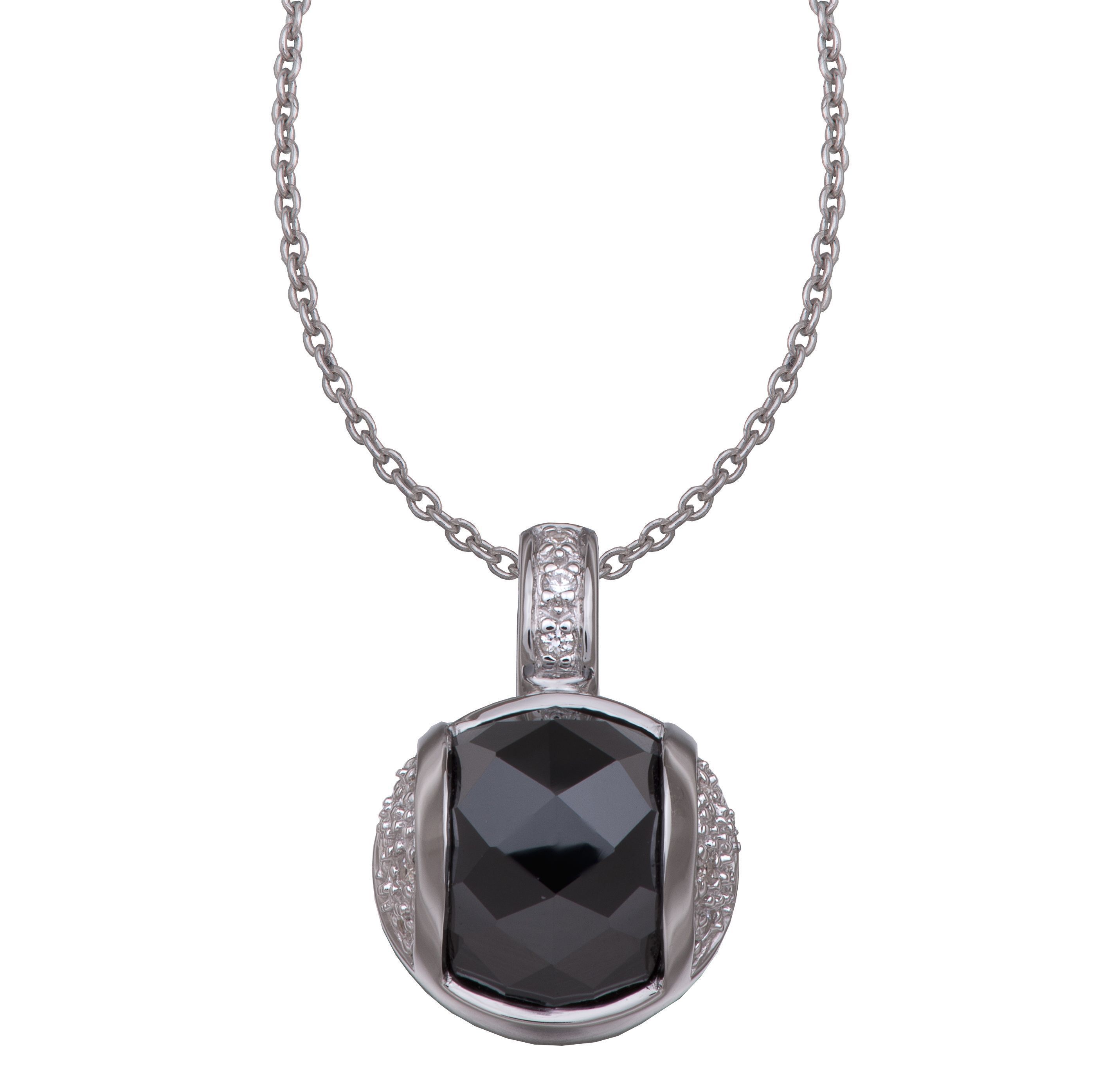 Orphelia Damen-Kette aus 925er Sterlingsilber mit Anhänger – Silber ZH-4572