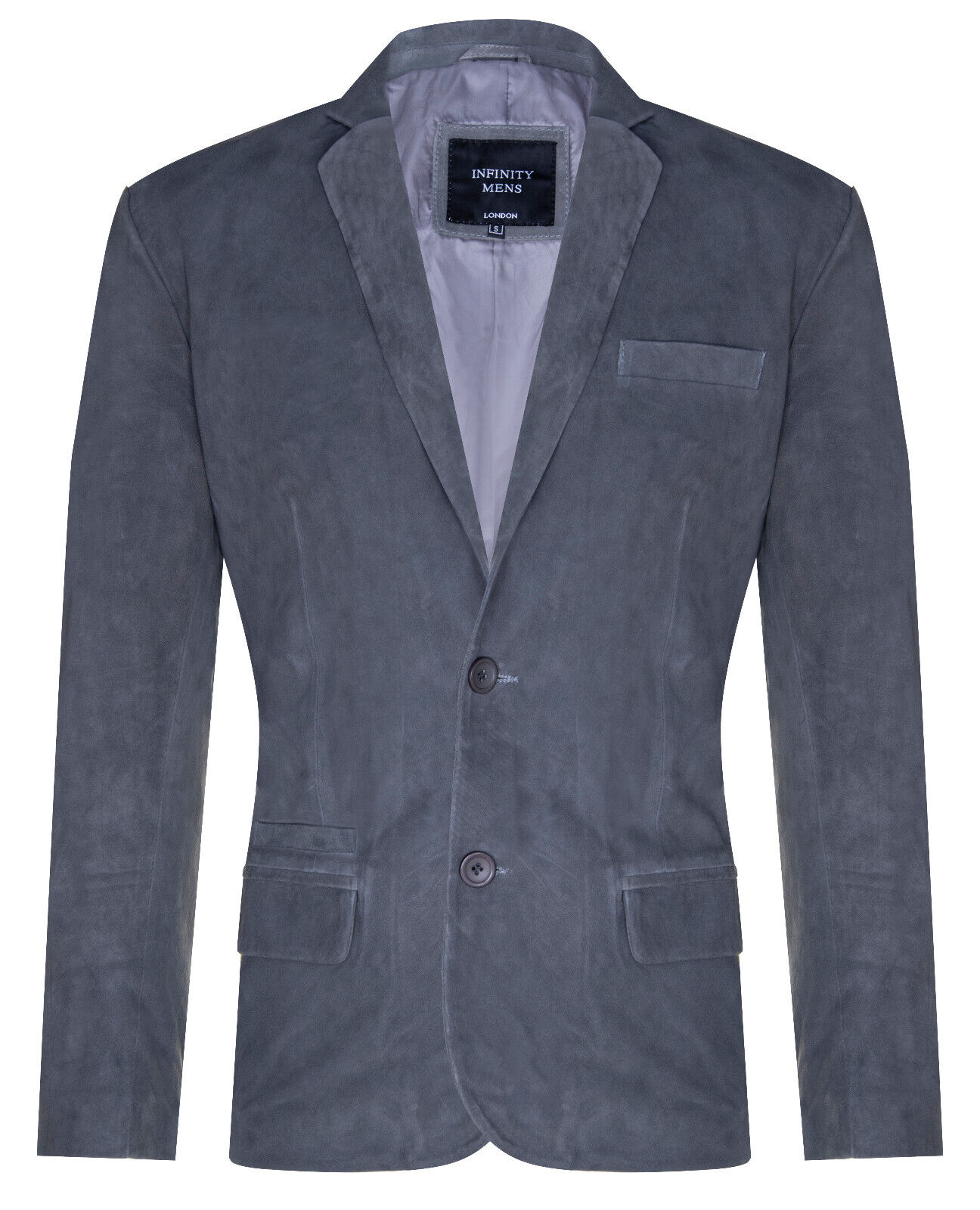 Thumbnail - Blazer, Wildlederjacke, weicher italienischer Ledermantel