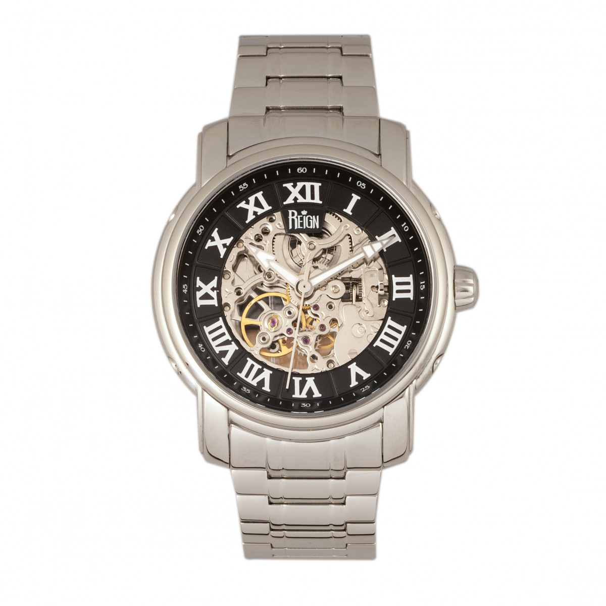 Thumbnail - Reign Kahn Automatik-Skelett-Armbanduhr