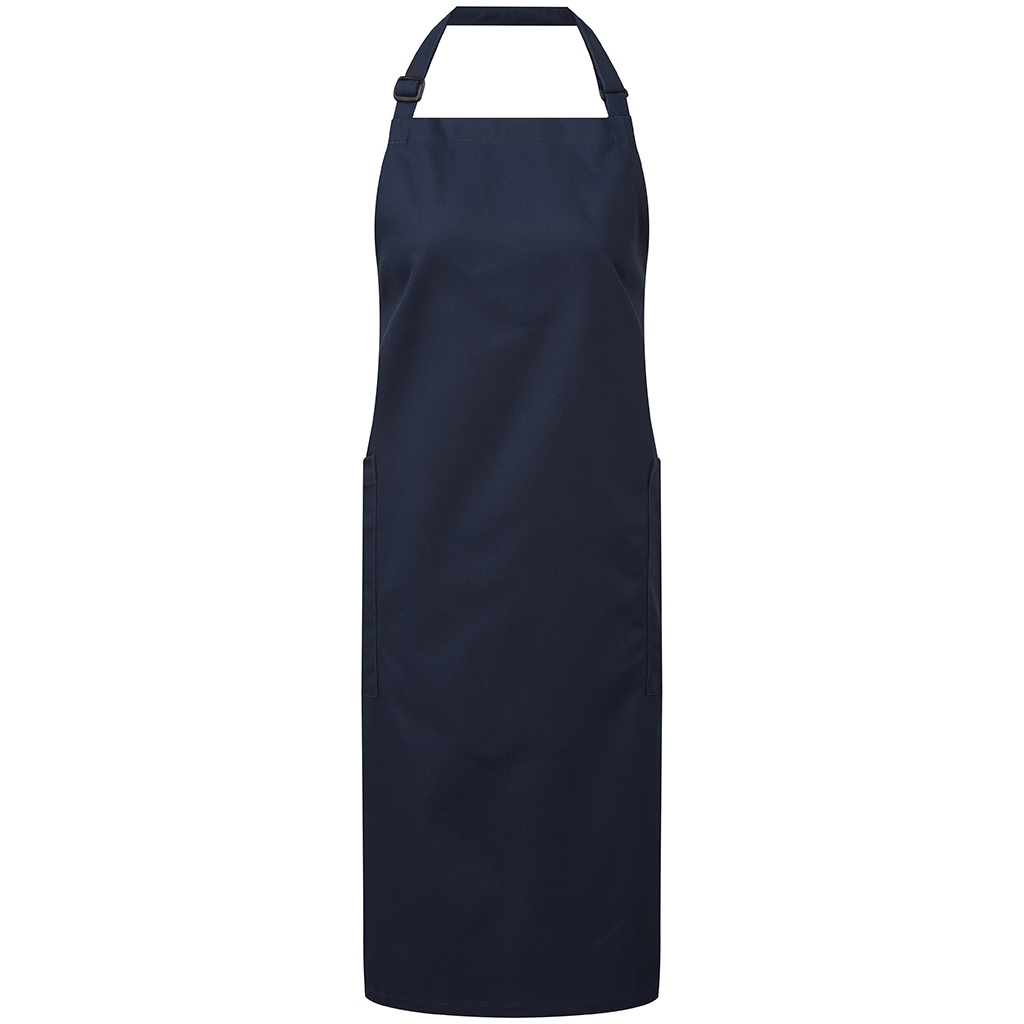 Thumbnail - Premier Unisex-Erwachsene Bio-Schürze mit Fairtrade-Zertifikat (Navy)