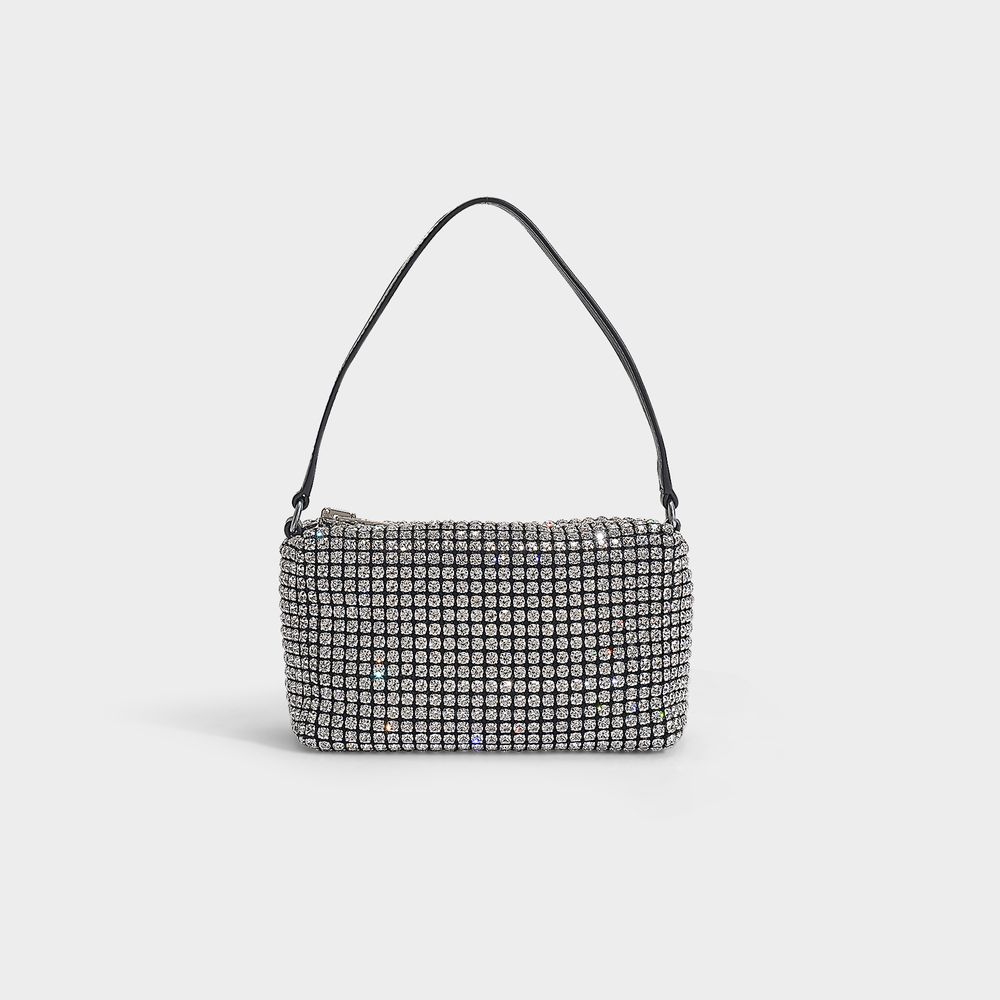Thumbnail - Heiress Medium Tasche - Alexander Wang - Mesh - Grau