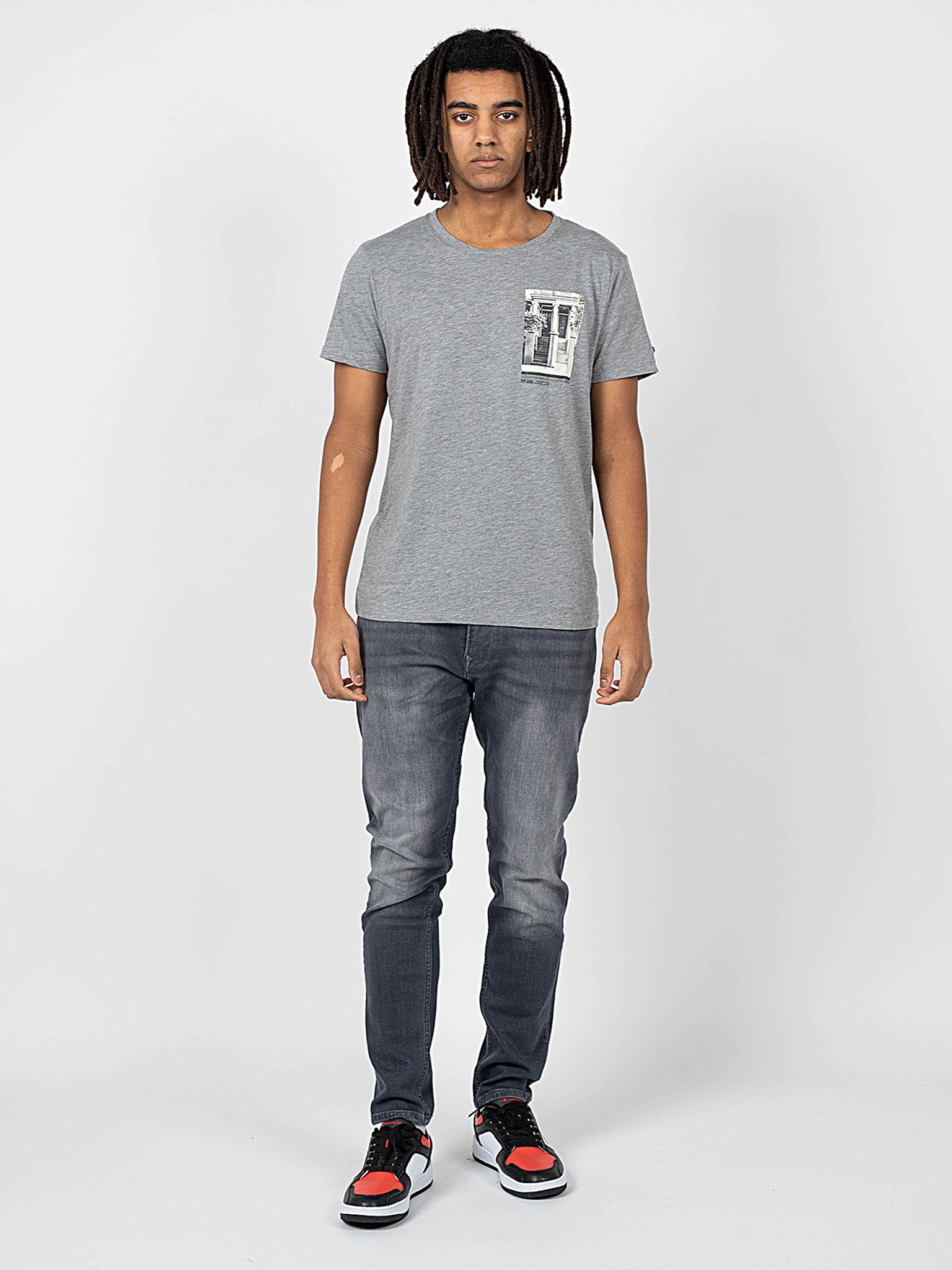 Pepe Jeans T-shirt Tide Herren Grau S