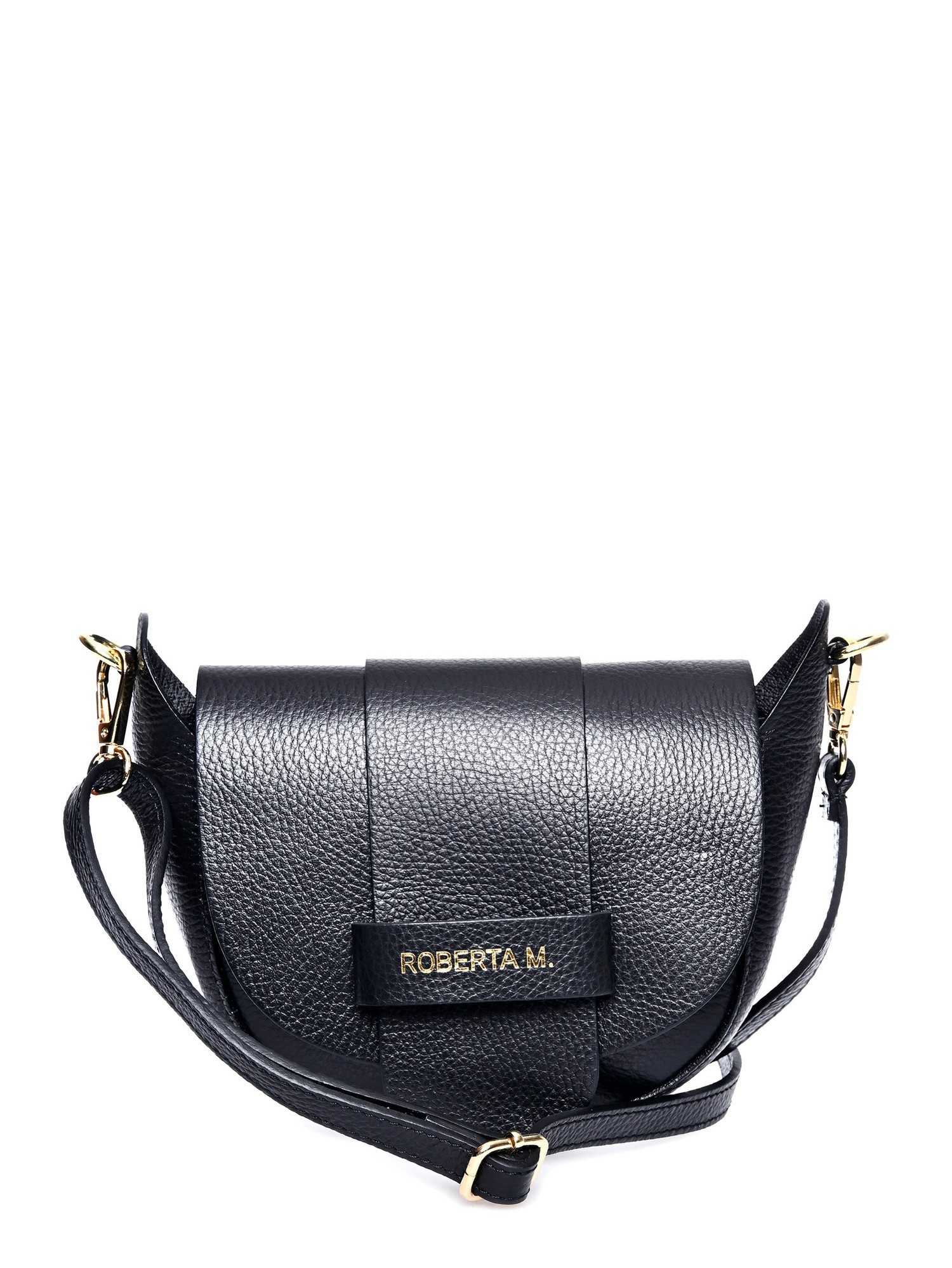 Thumbnail - Roberta M Schwarz Rindsledertasche