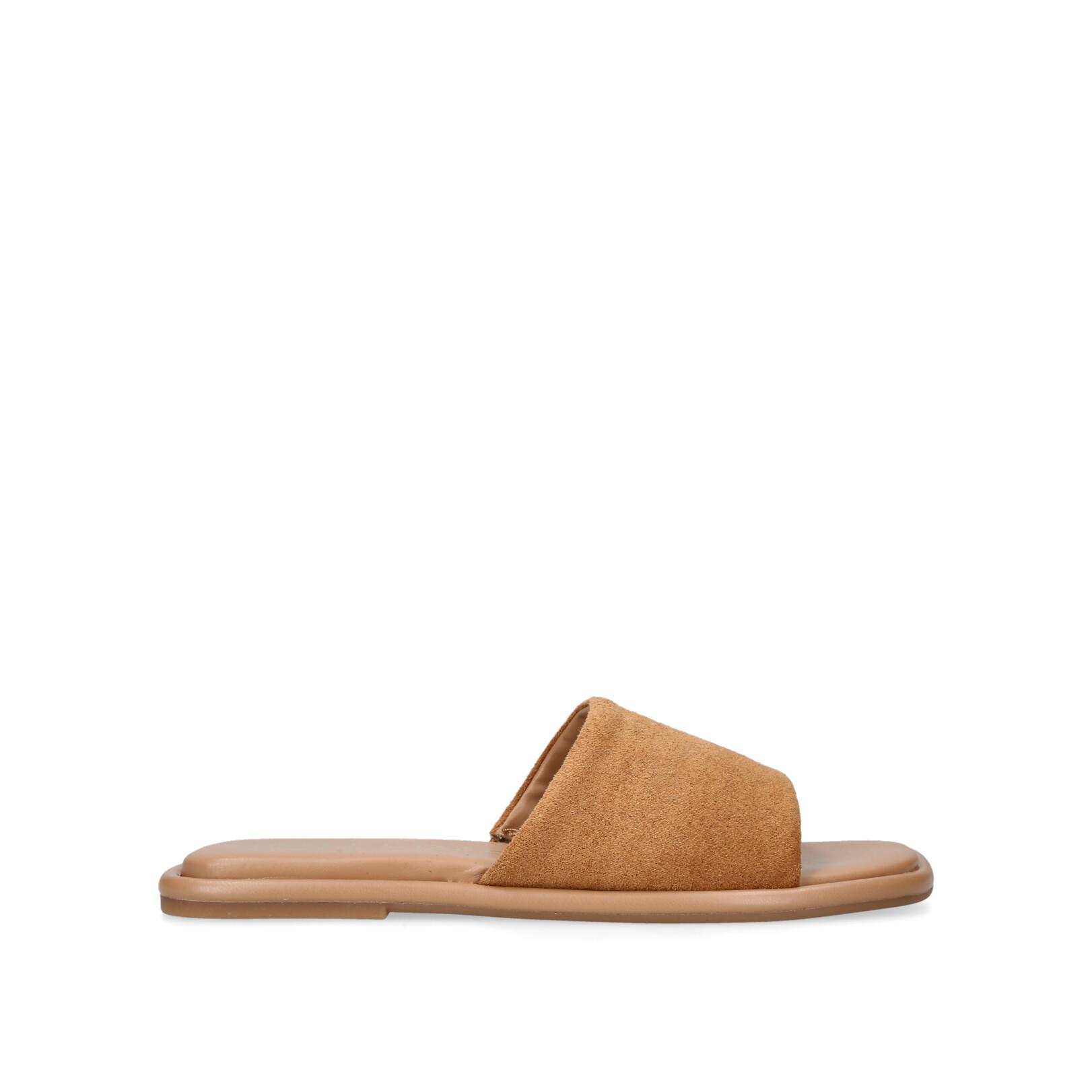 KG Kurt Geiger Womens Rogan Sandals - Tan Fabric - Size UK 3