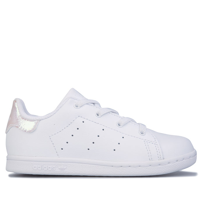 Girl's adidas Originals Infant Stan Smith Trainers in White
