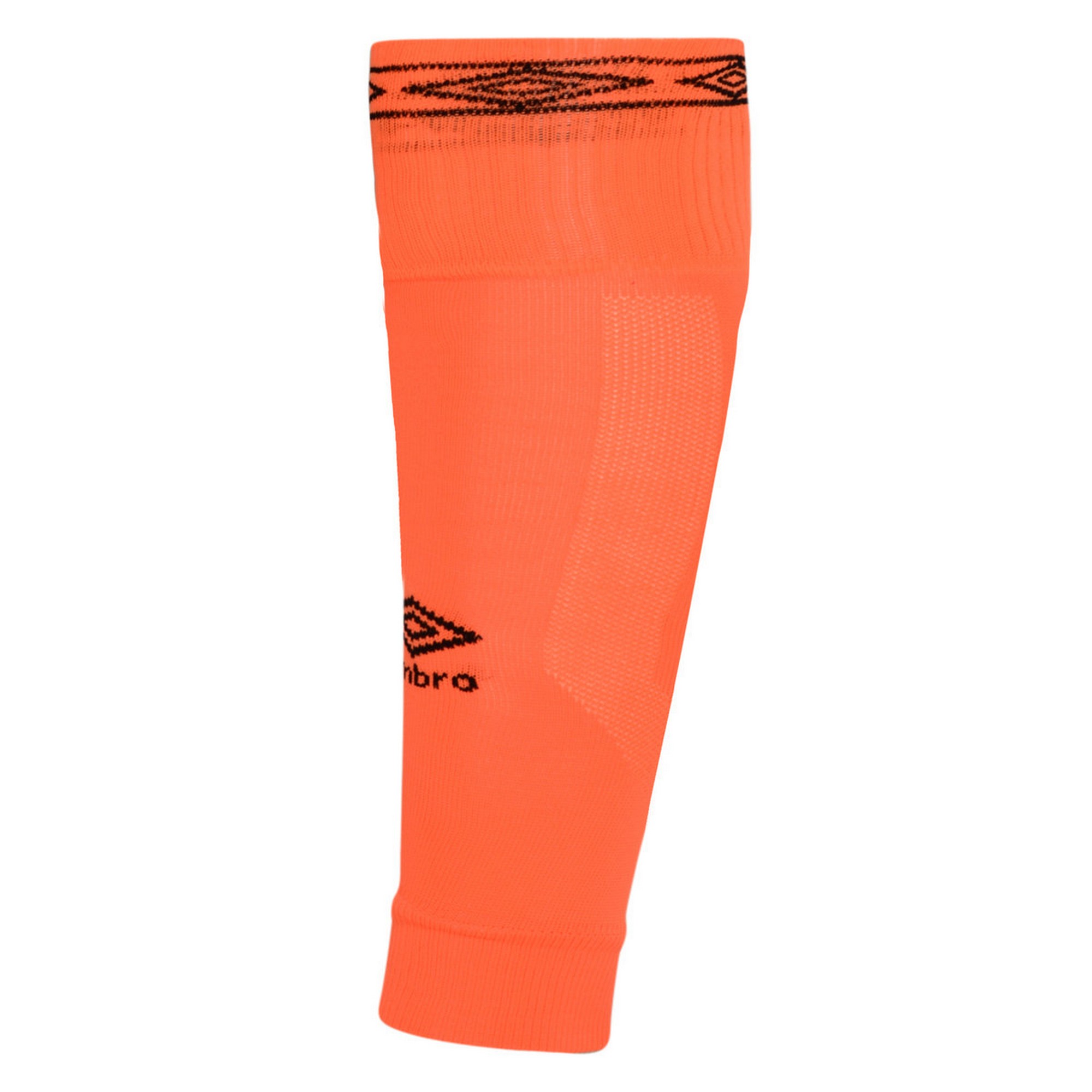 Thumbnail - Umbro Herren Diamond Beinlinge (Shocking Orange/Schwarz)