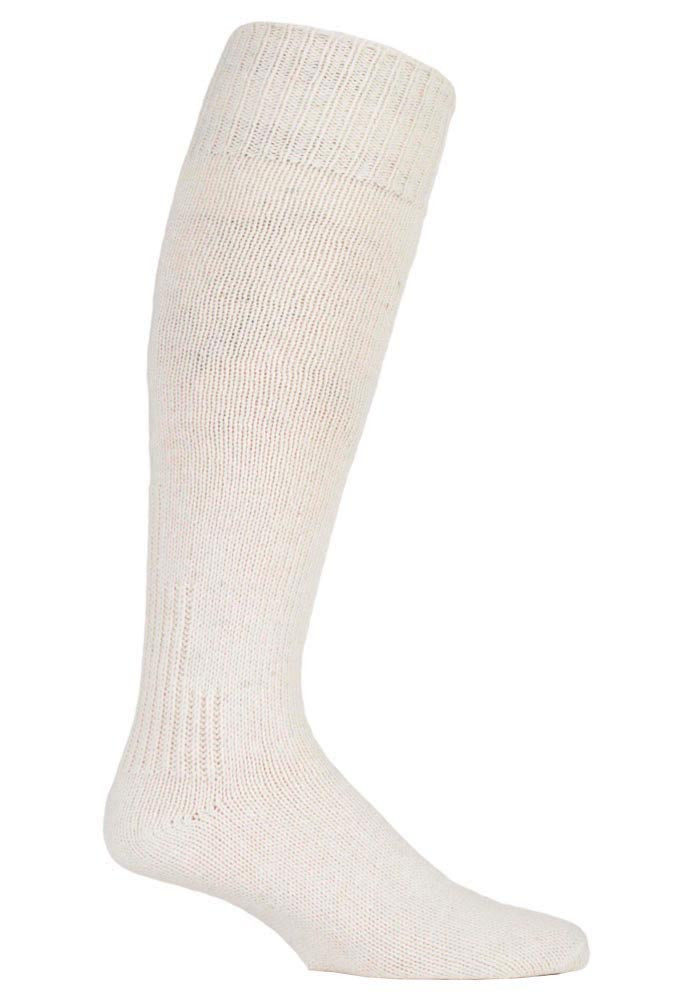 Knähöga fiskestrumpor för herrar Socks Snob Perfekt för fiske 2 färger Cream