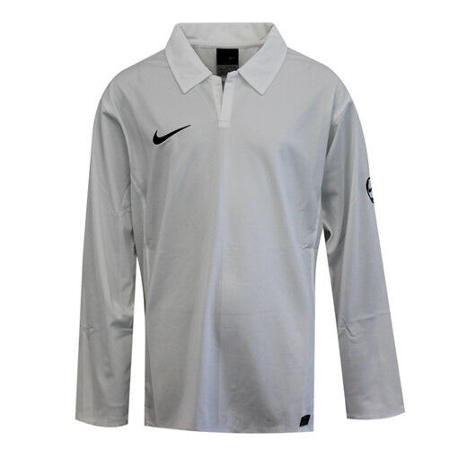 Nike Dry-Fit Wit Lange Mouw Voetbal Harlekijn Top - Kinderen