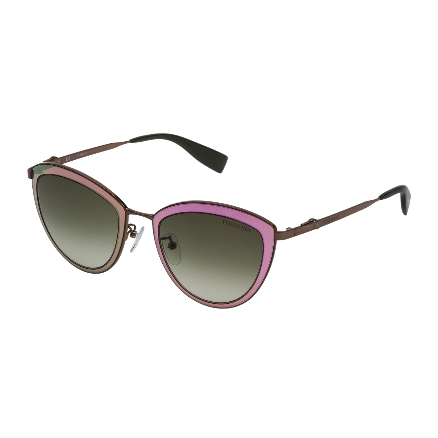 Thumbnail - Trussardi Damen-Sonnenbrillen 52/22/135 mm Metall